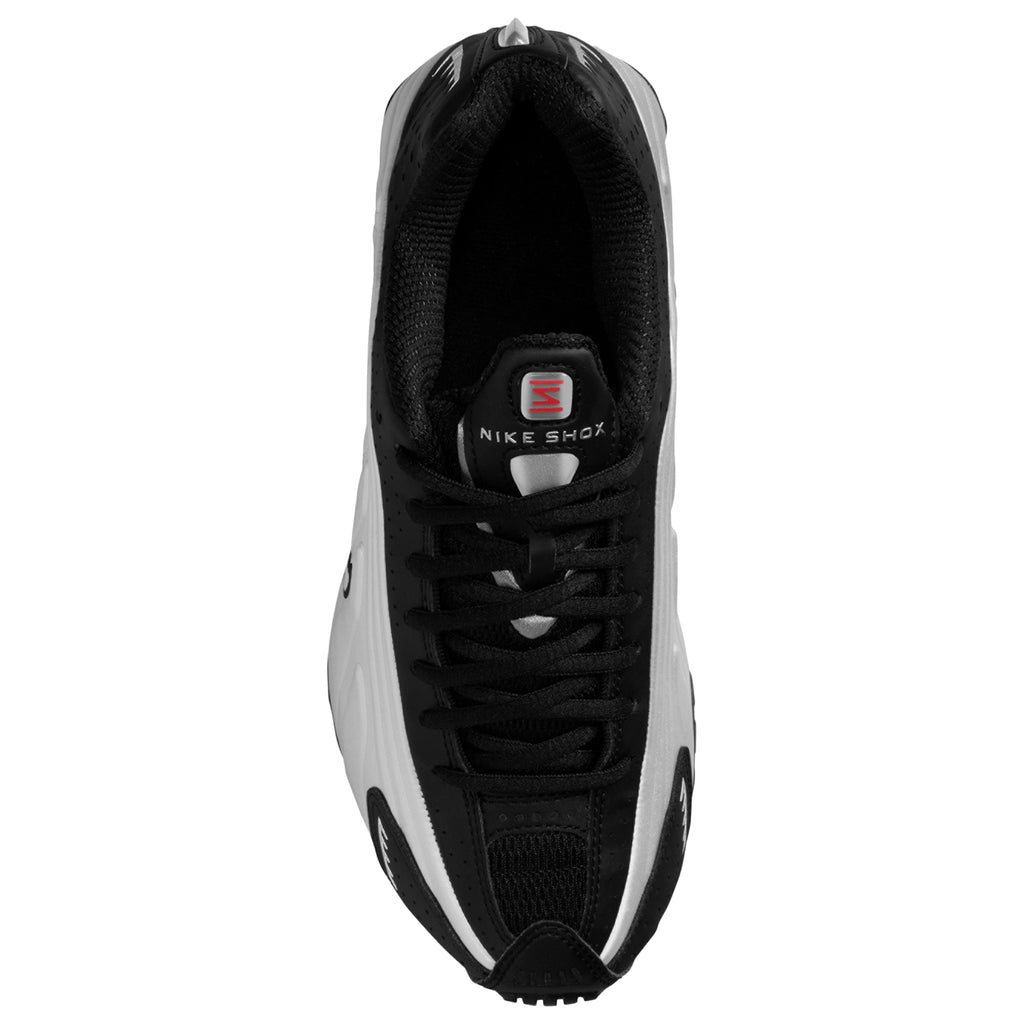 [AR3565-011] WOMENS NIKE SHOX R4 'BLACK METALLIC SILVER (2025)'