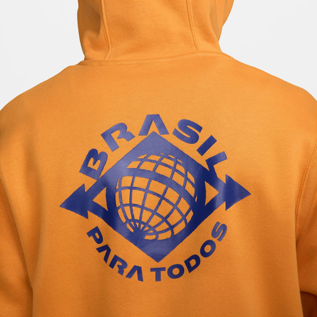 [FJ7245-738] MENS NIKE BRAZIL CLUB SOCCER PULLOVER HOODIE