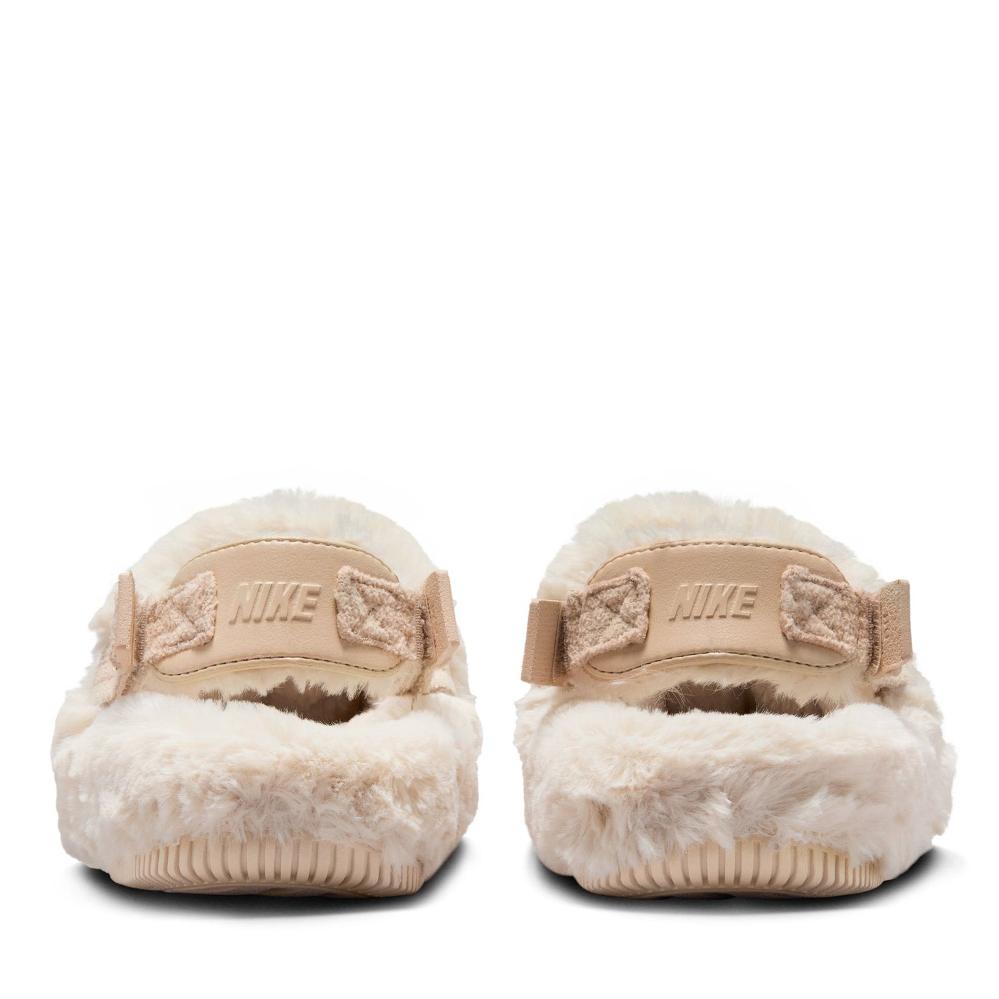 [FZ3118-100] WOMENS NIKE CALM MULE SE 'SANDDRIFT FUR'