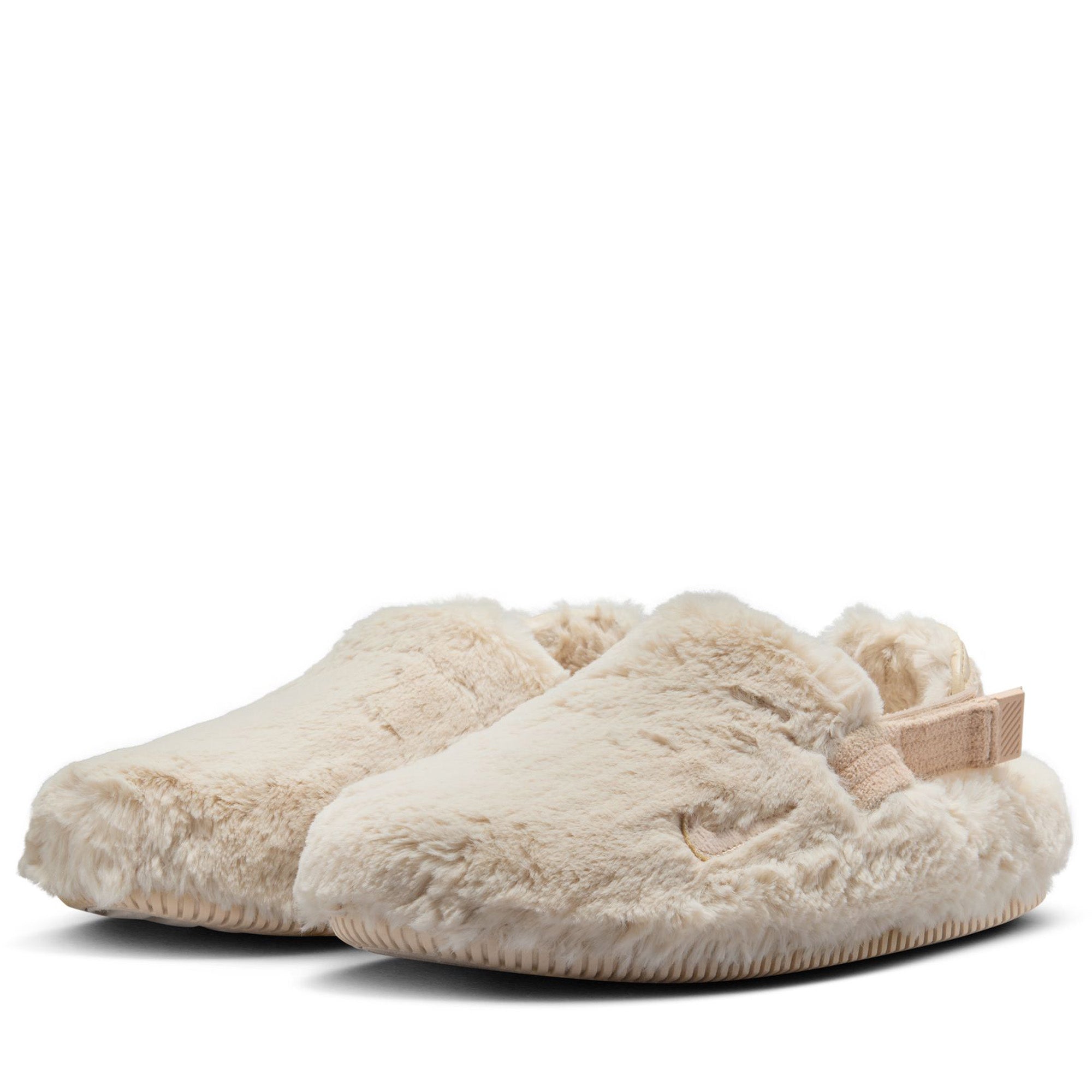 [FZ3118-100] WOMENS NIKE CALM MULE SE 'SANDDRIFT FUR'
