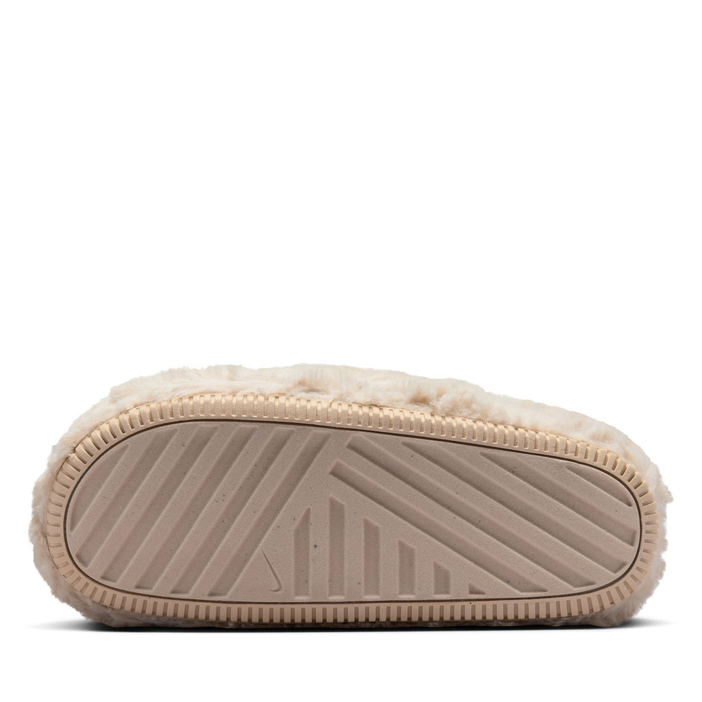 [FZ3118-100] WOMENS NIKE CALM MULE SE 'SANDDRIFT FUR'