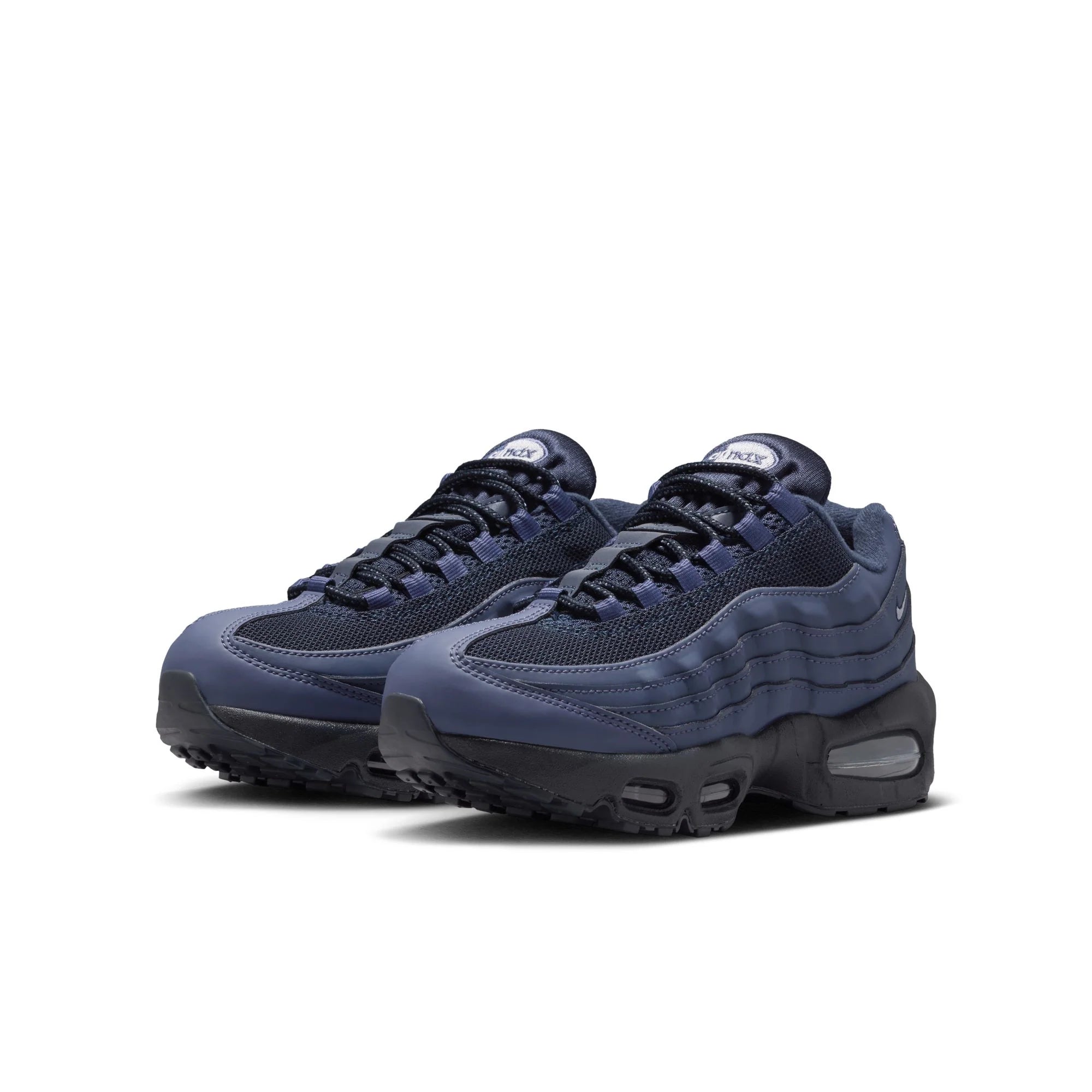 [II4130-500] GRADE SCHOOL NIKE AIR MAX 95 BB LTR 'SANDED PURPLE'
