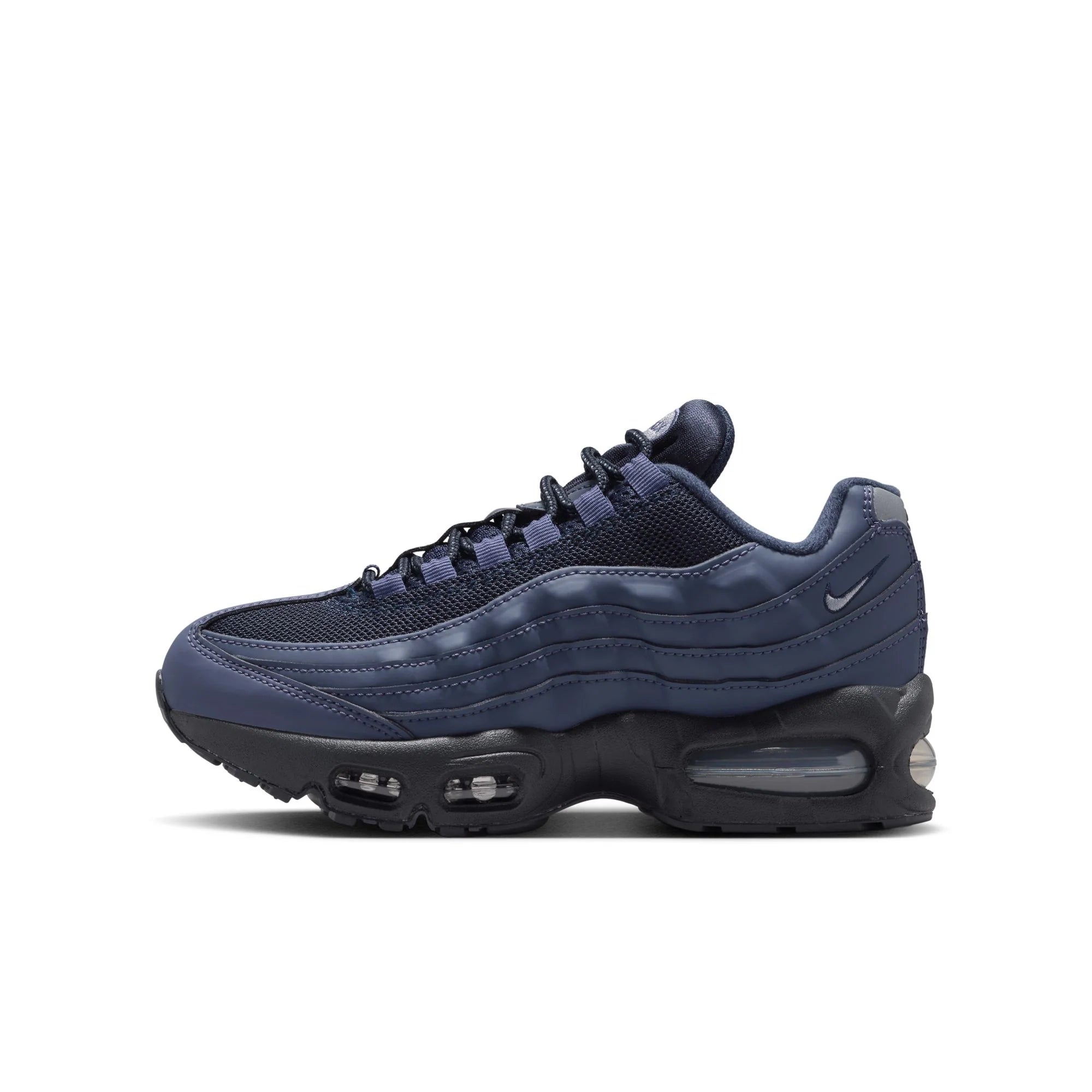 [II4130-500] GRADE SCHOOL NIKE AIR MAX 95 BB LTR 'SANDED PURPLE'