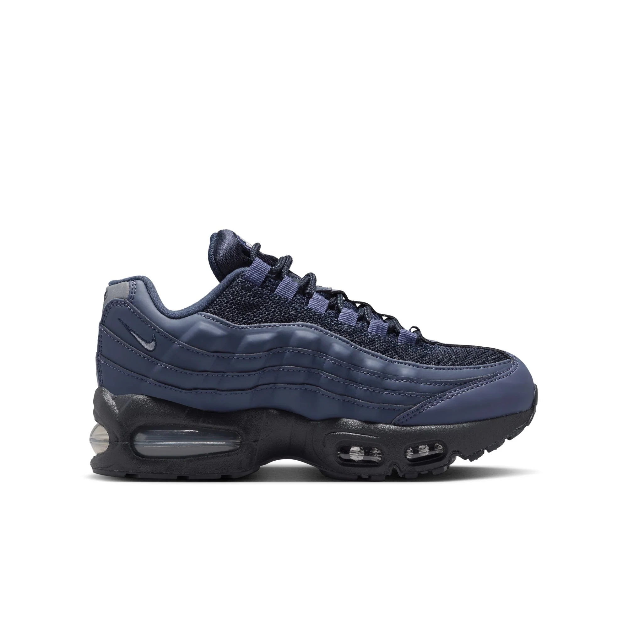 [II4130-500] GRADE SCHOOL NIKE AIR MAX 95 BB LTR 'SANDED PURPLE'