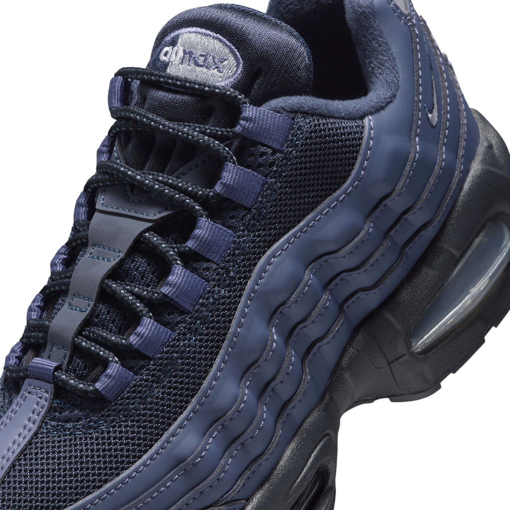 [II4130-500] GRADE SCHOOL NIKE AIR MAX 95 BB LTR 'SANDED PURPLE'