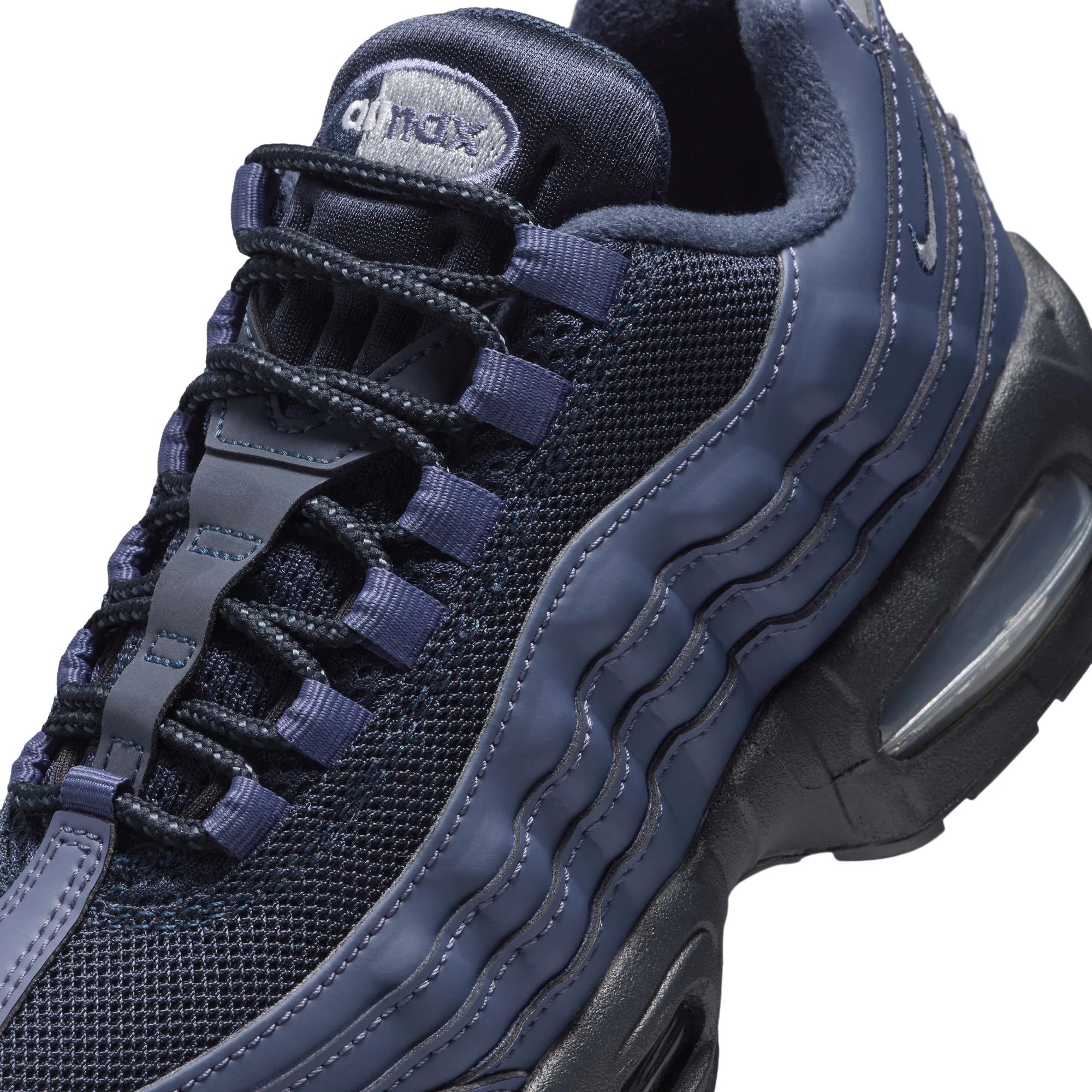 [II4130-500] GRADE SCHOOL NIKE AIR MAX 95 BB LTR 'SANDED PURPLE'