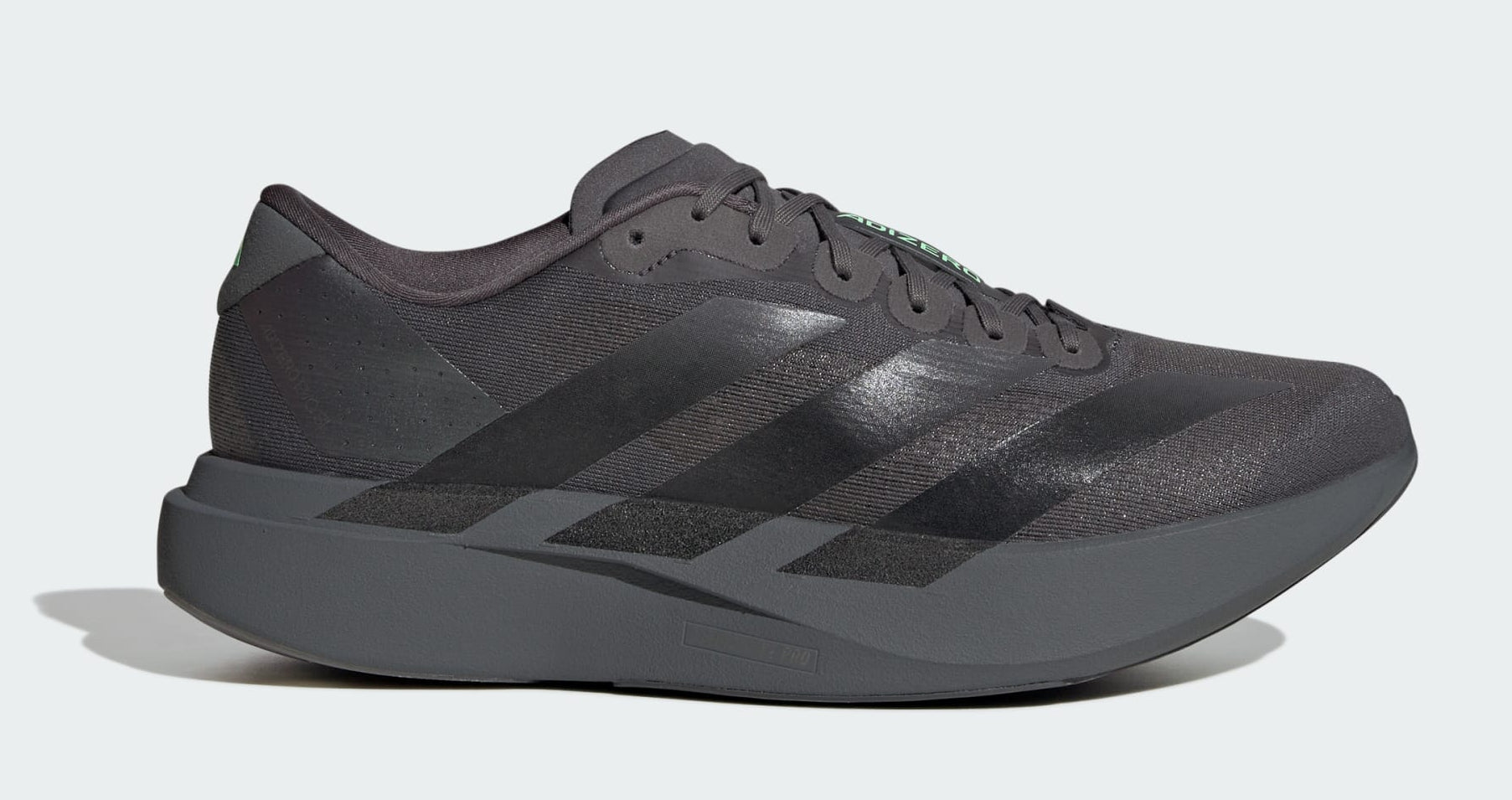 [KJ1364] MENS ADIDAS ADIZERO EVO SL 'GREY BLACK LIME BURST'