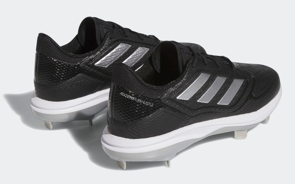 [IG7134] WOMENS ADIDAS ADIZERO PUREHUSTLE 3 'BLACK SILVER' (NO LID)