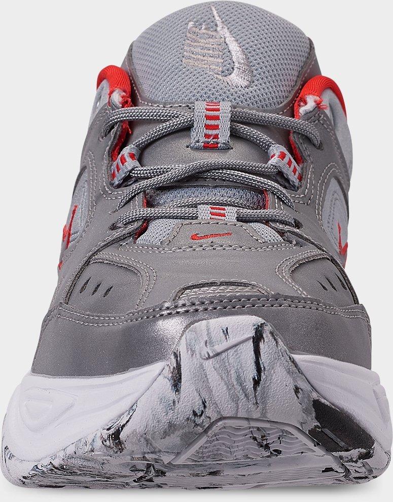 [BQ3378-001] WOMENS NIKE M2K TEKNO 'METALLIC SILVER MARBLED'