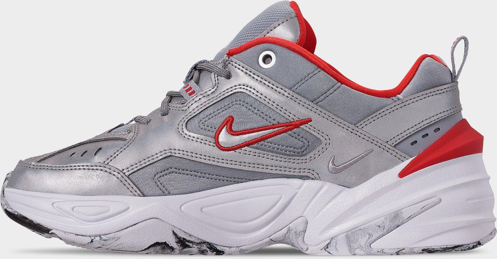 [BQ3378-001] WOMENS NIKE M2K TEKNO 'METALLIC SILVER MARBLED'