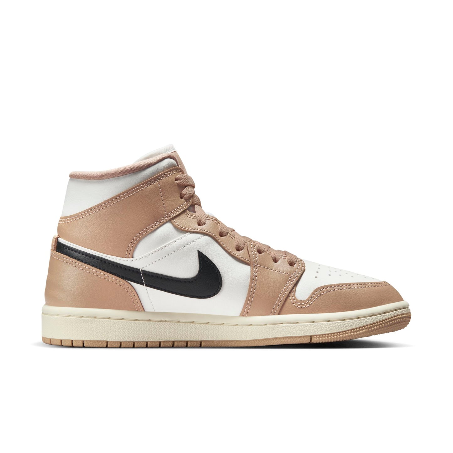 [BQ6472-103] Womens Air Jordan Retro 1 Mid 'Desert Sail' (W)