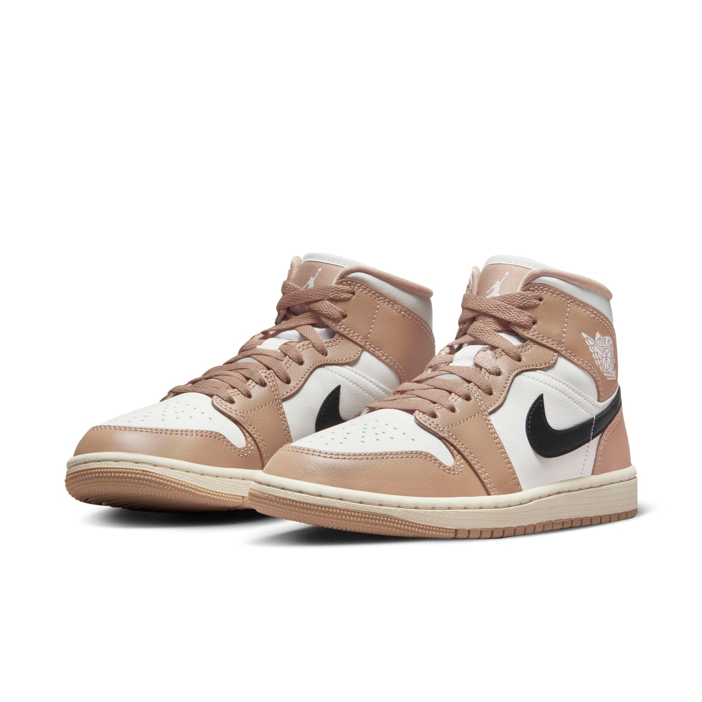 [BQ6472-103] Womens Air Jordan Retro 1 Mid 'Desert Sail' (W)