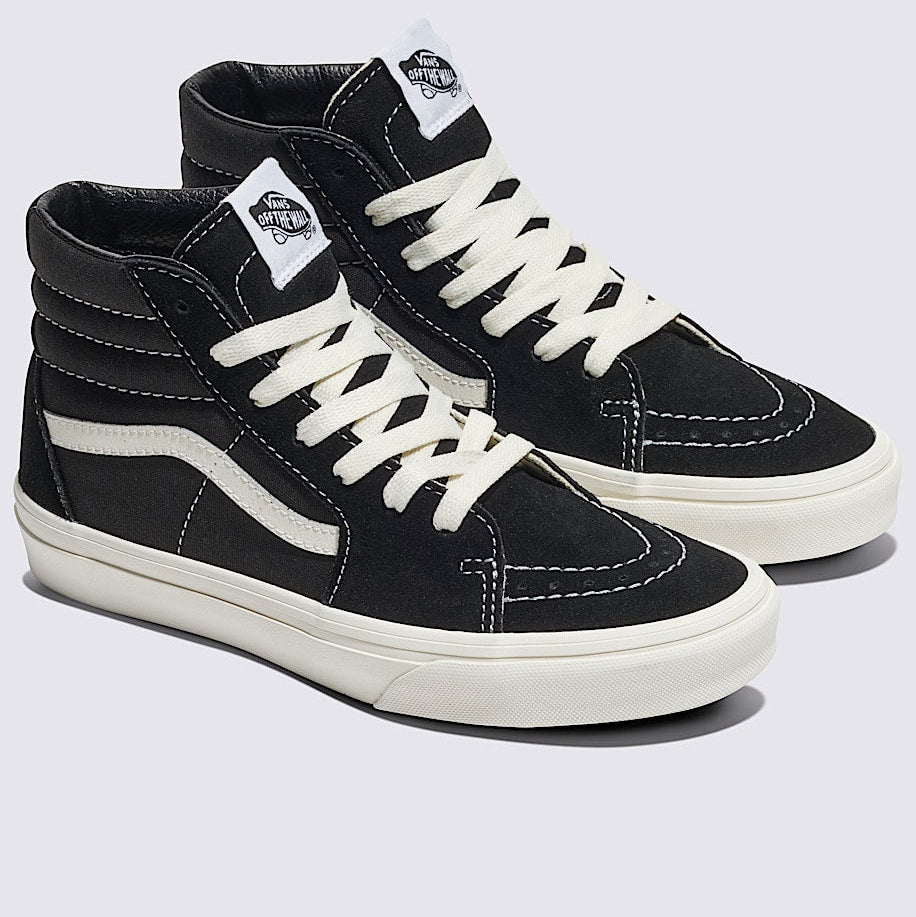 [VN0A4UI2BPT] YOUTH VANS SK8 HI - BLACK/WHITE