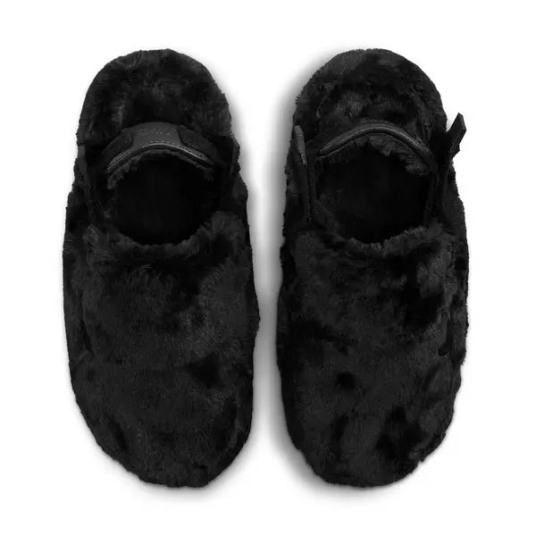 [FZ3118-001] WOMENS NIKE CALM MULE SE 'BLACK FUR'
