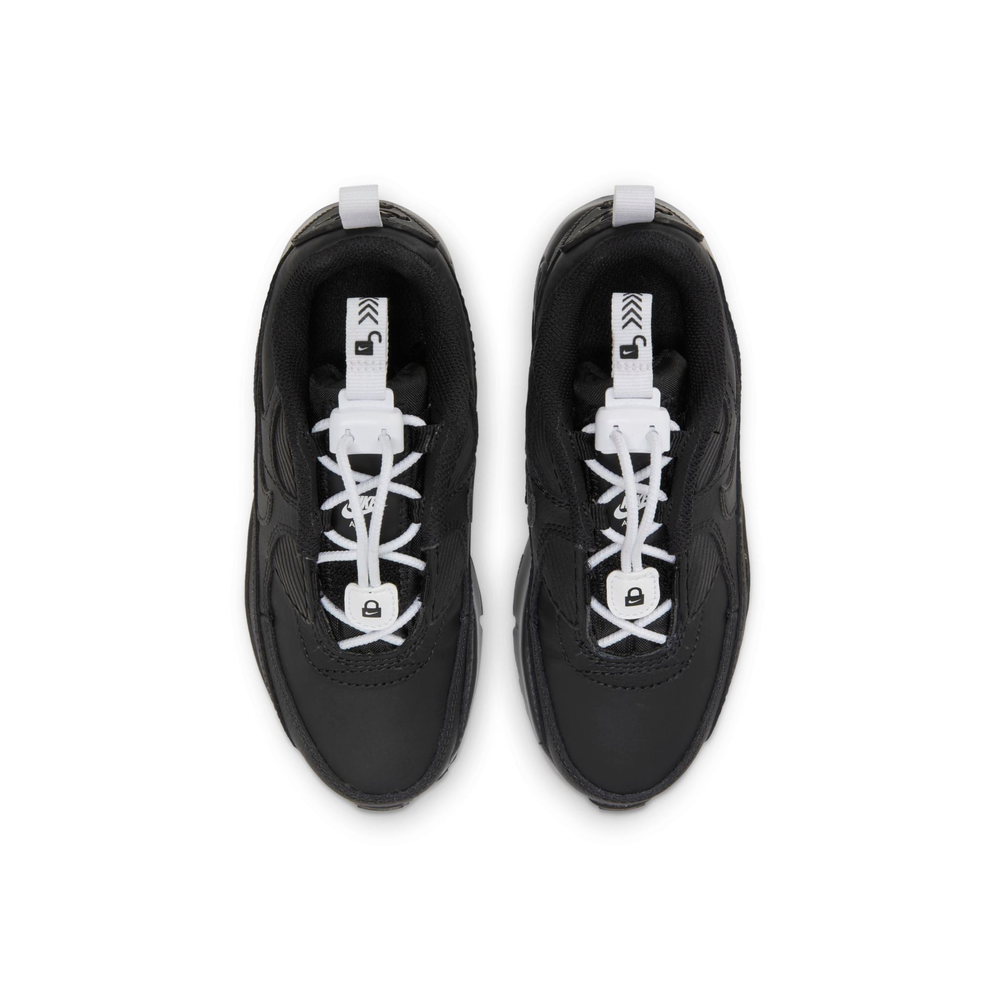 [CV0064-001] Preschool Nike AIR MAX 90 TOGGLE 'TRIPLE BLACK (PS)'