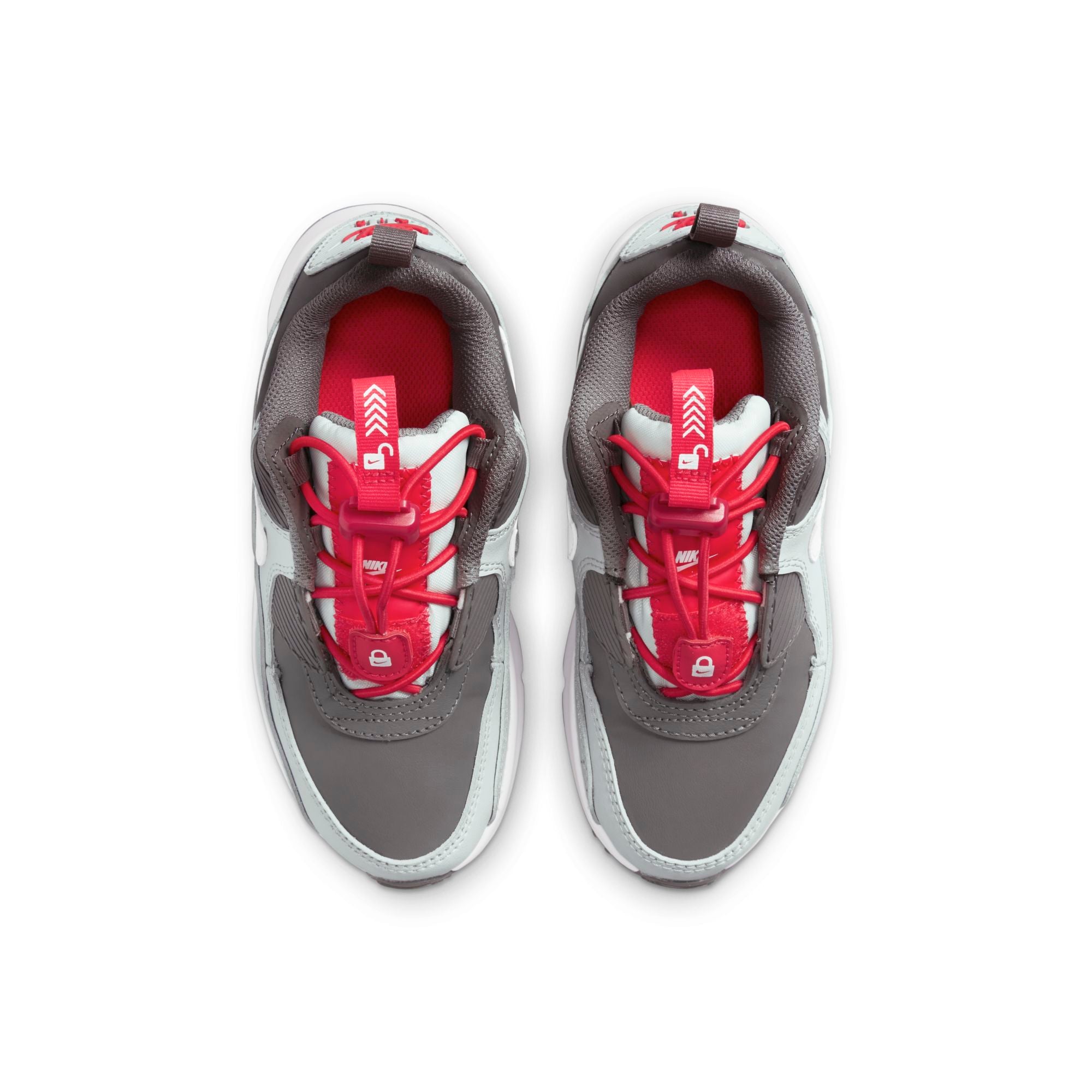 [CV0064-003] Preschool Nike AIR MAX 90 TOGGLE PS 'FLAT PEWTER WHITE'