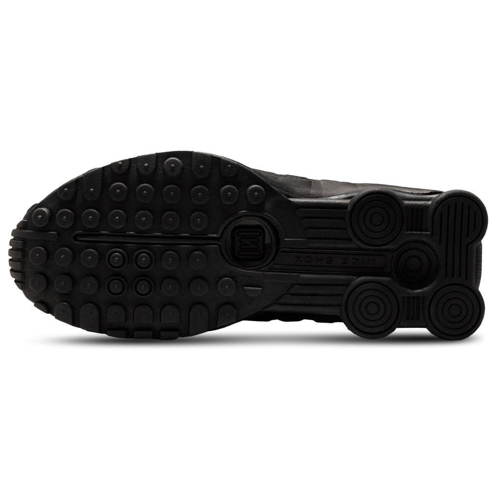 [CW2626-003] GRADE SCHOOL NIKE SHOX R4 'BLACK BRIGHT CRIMSON'