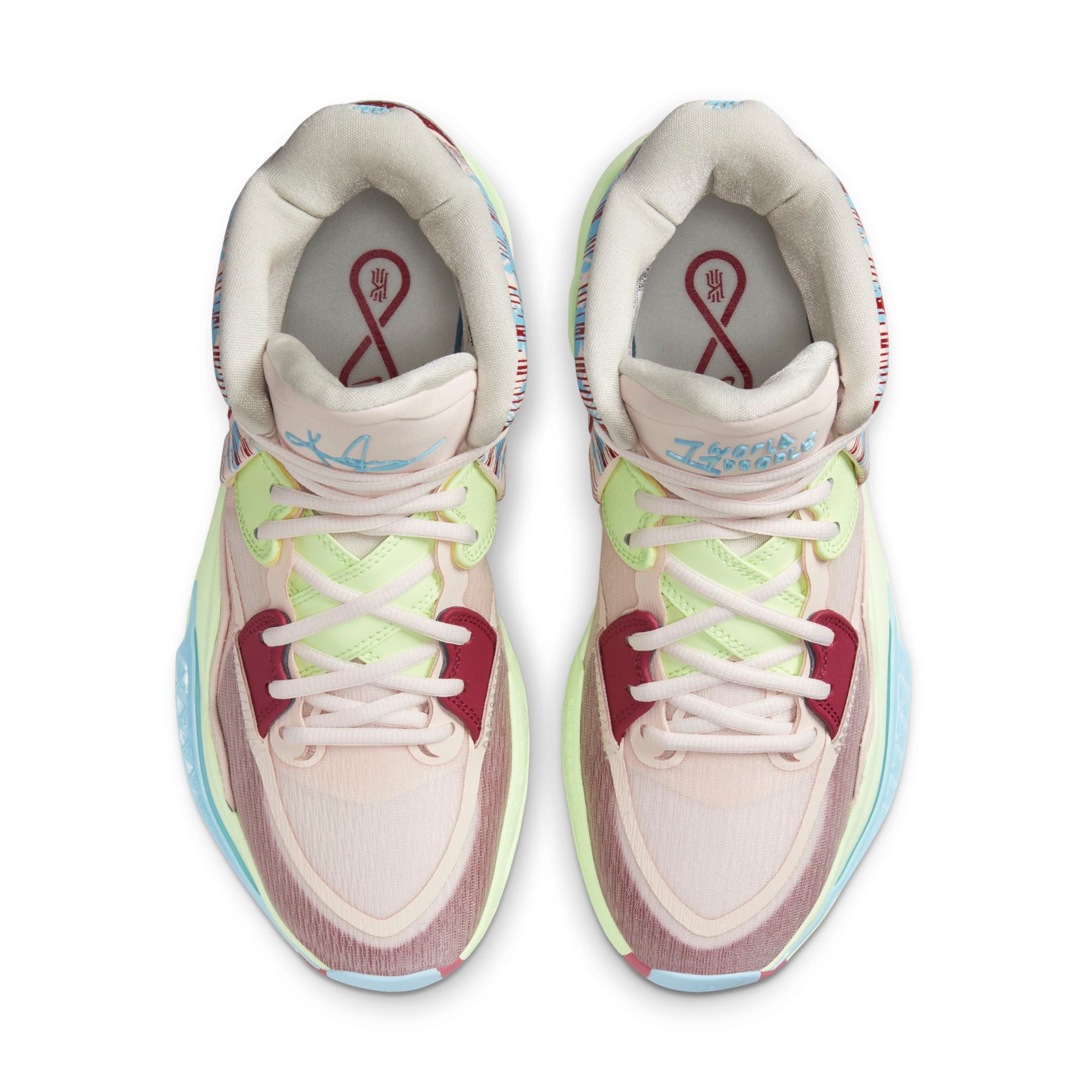 [CZ0204-600] Mens Nike KYRIE 8 INFINITY '1 WORLD 1 PEOPLE SWEET BEET VOLT'