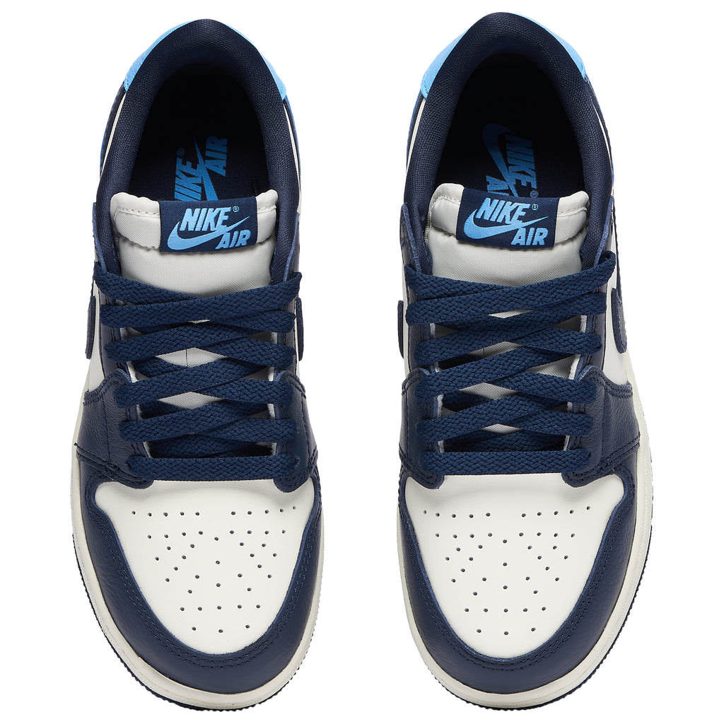 [CZ0858-400] GRADE SCHOOL AIR JORDAN RETRO 1 LOW OG 'OBSIDIAN UNC'