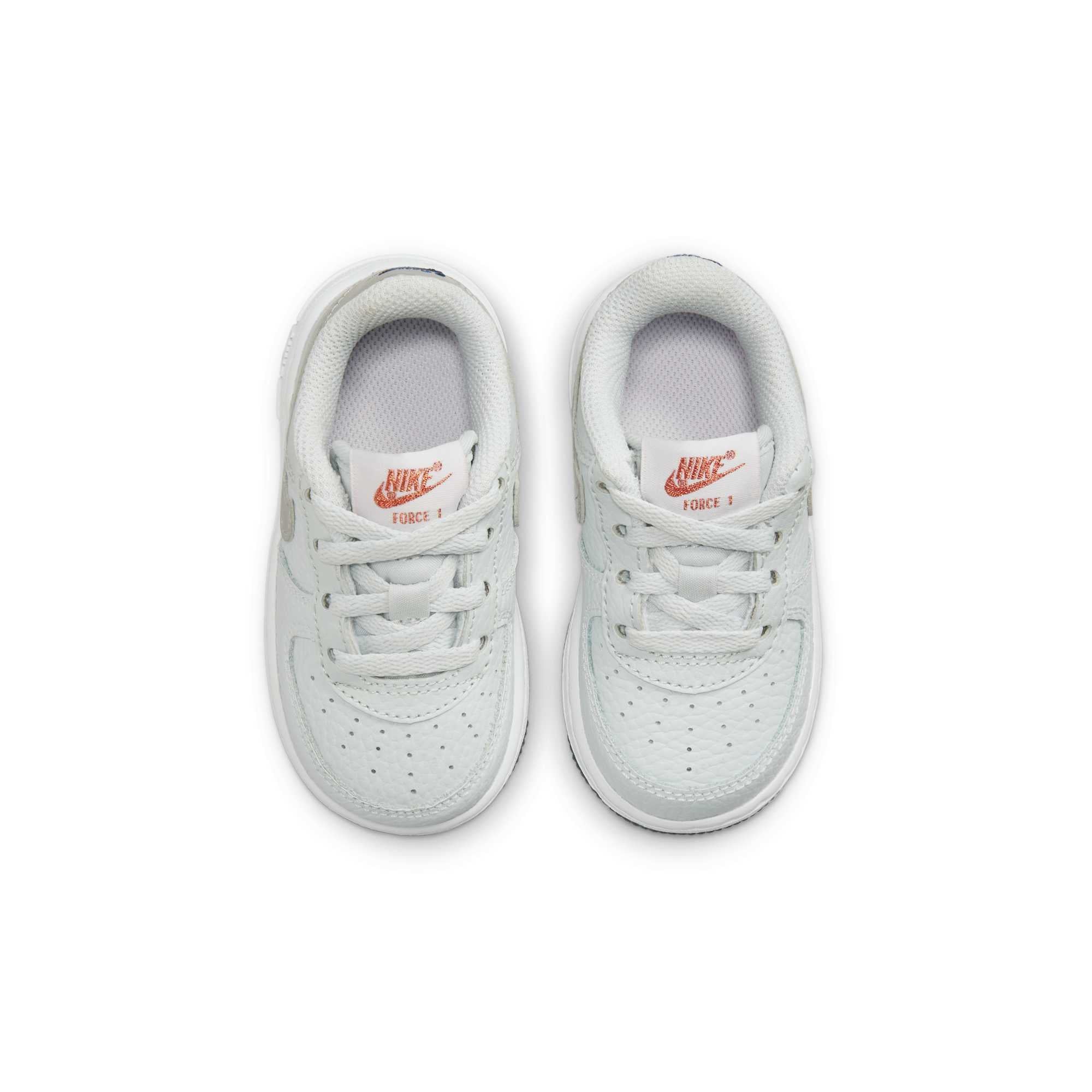 [CZ1691-004] TODDLERS NIKE FORCE 1 'PURE PLATINUM BARELY GRAPE'