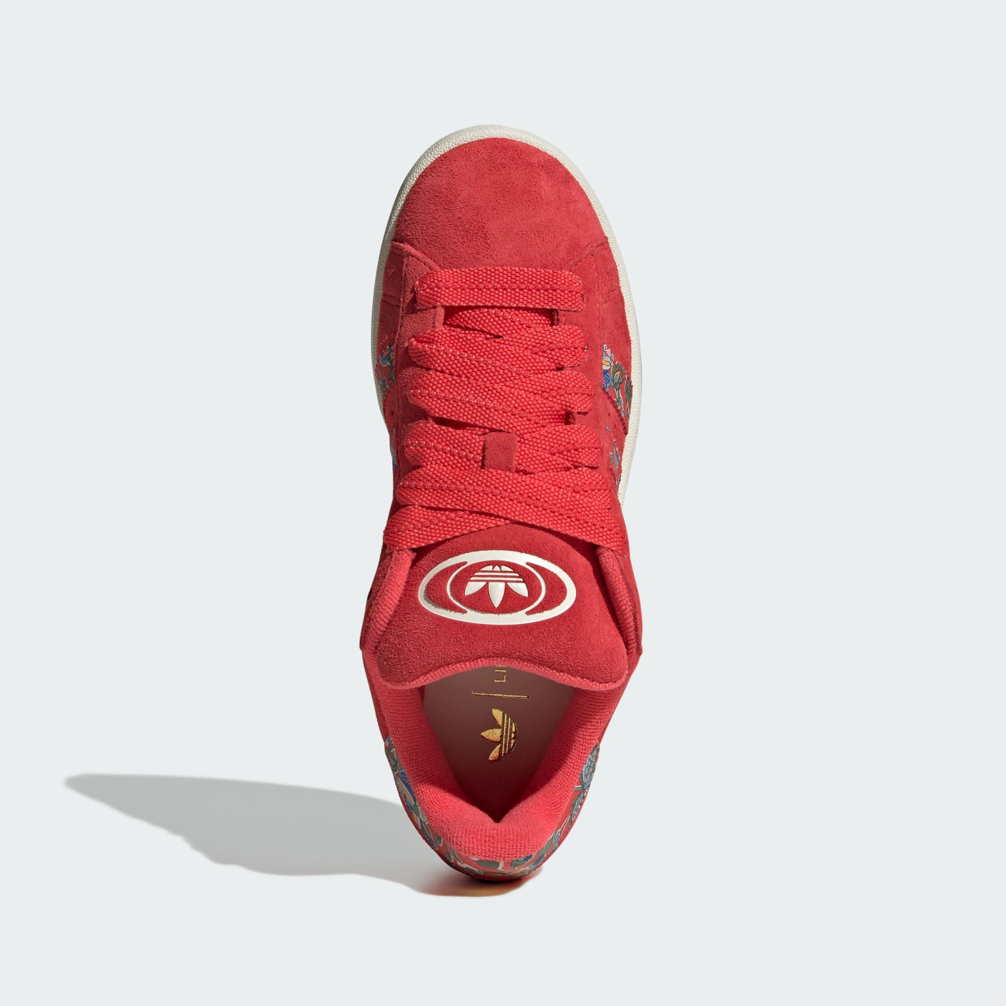 [JS1330] WOMENS ADIDAS CAMPUS 00S 'LIBERTY LONDON SEMI LUCID RED'