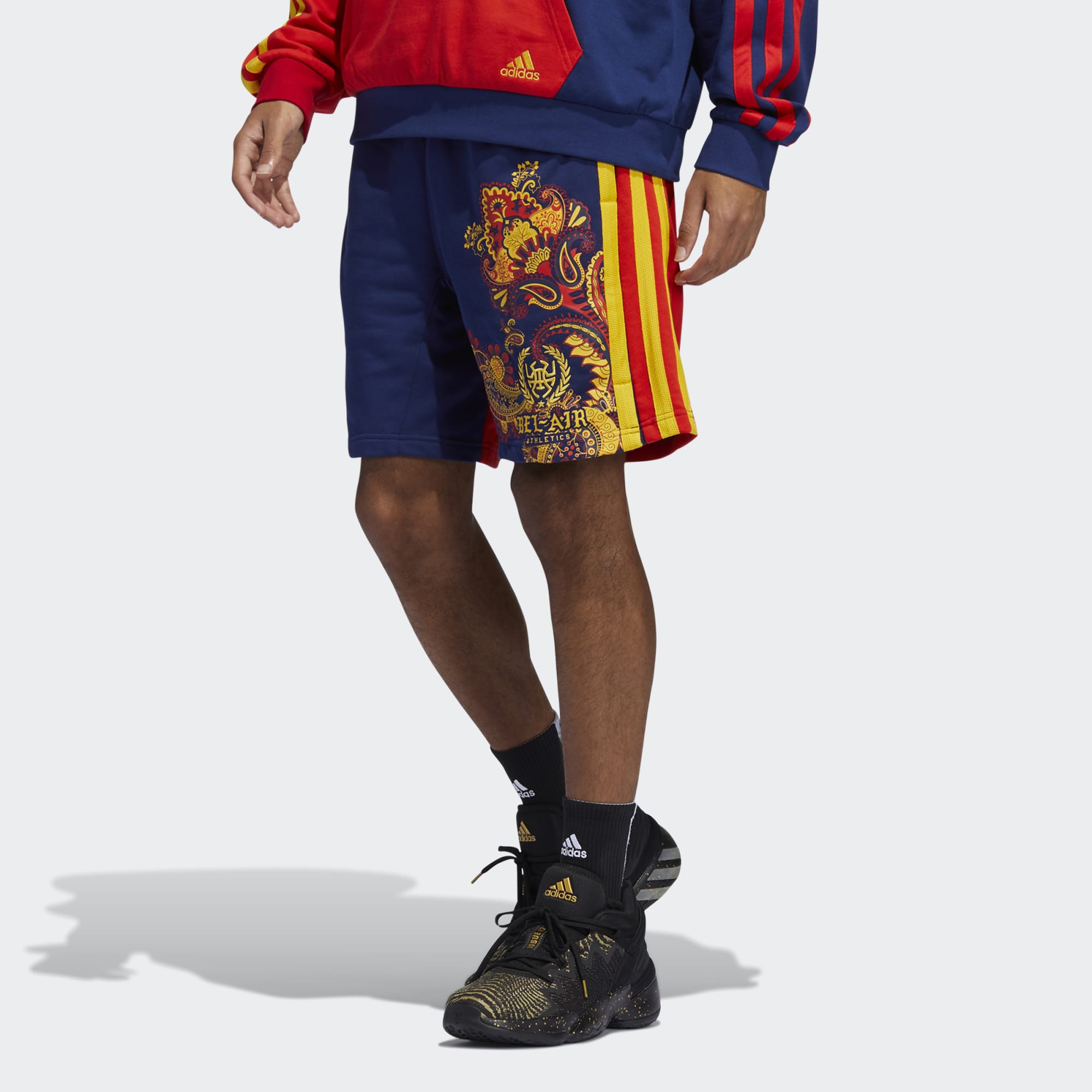 [GV1992] Mens Adidas DON X Bel-Air Academy Shorts
