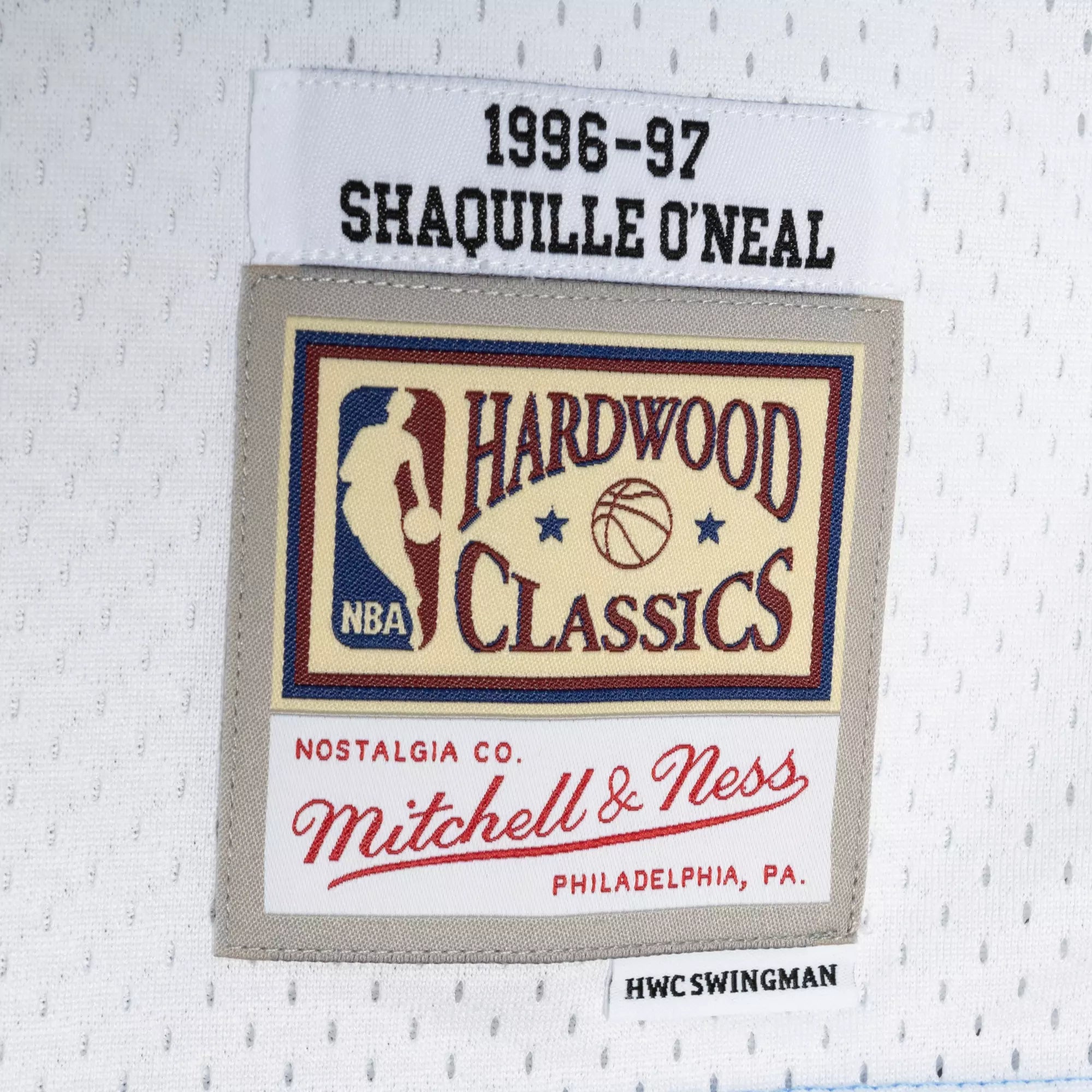 MITCHELL & NESS NBA SPLIT SWINGMAN JERSEY LA LAKERS 1996 SHAQUILLE O'NEAL