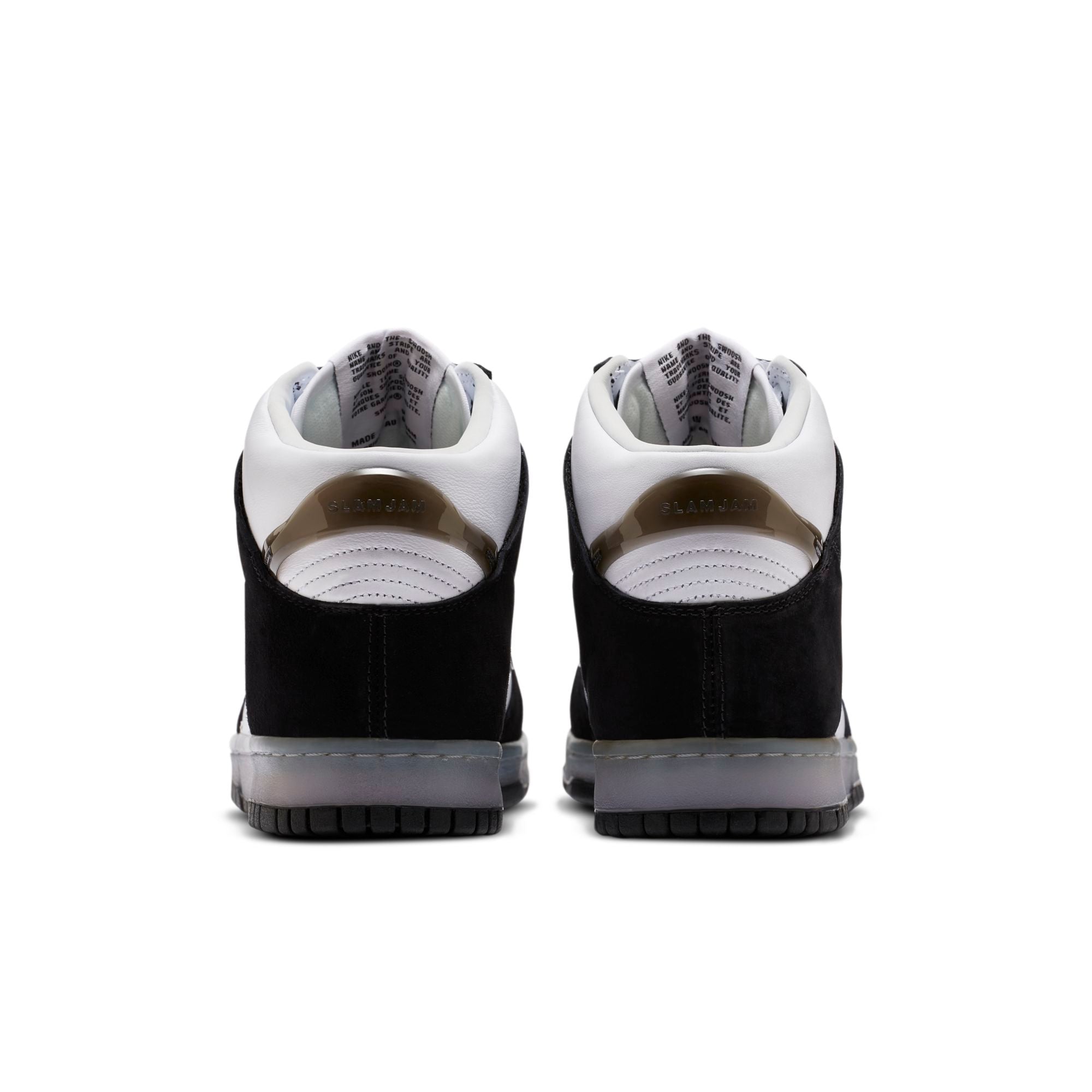 [DA1639-101] Mens Nike Dunk High 'Slam Jam White Black'