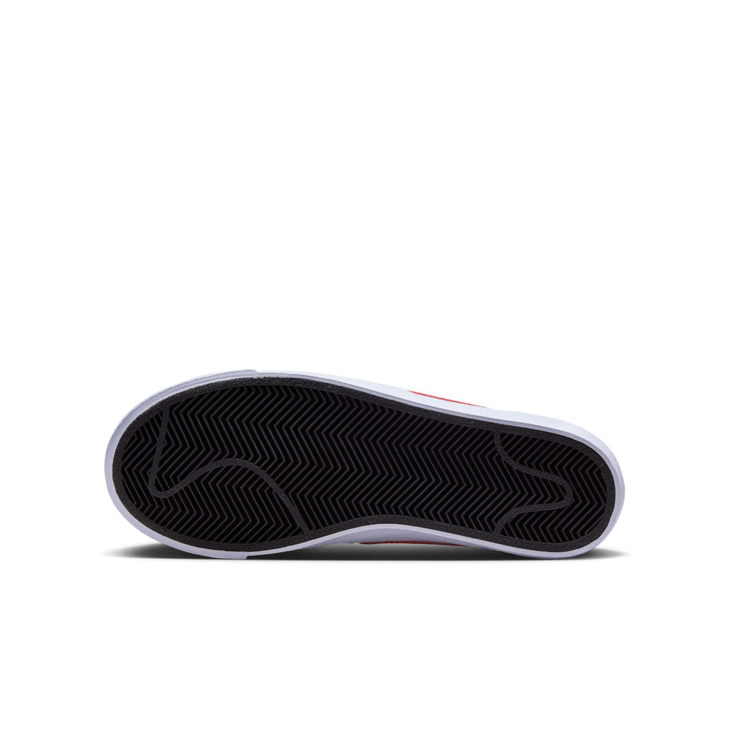 [DA4074-126] GRADE SCHOOL NIKE BLAZER LOW '77 'WHITE BLACK GYM RED' (GS)