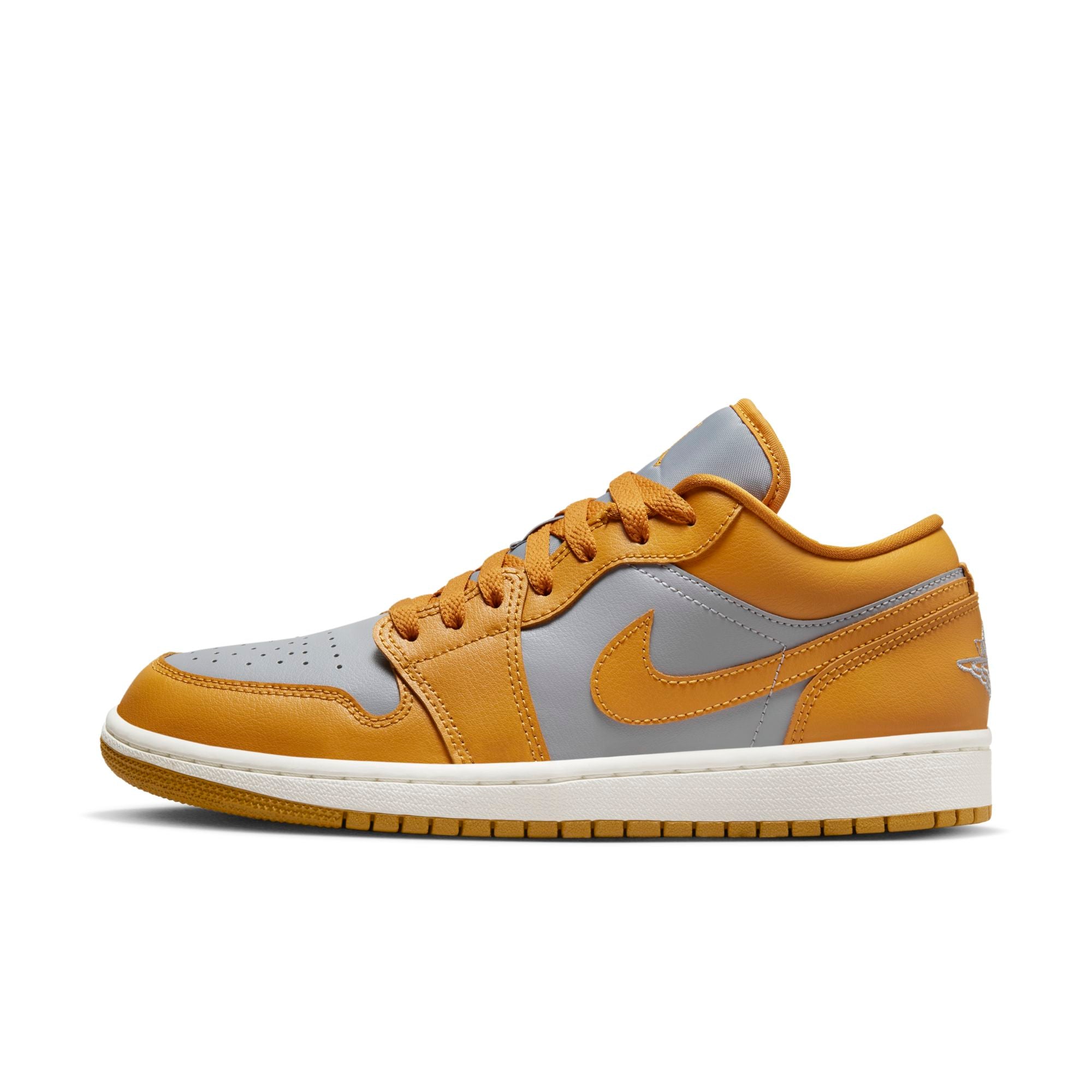 [DC0774-020] Womens Air Jordan Retro 1 Low 'Cement Grey Chutney'