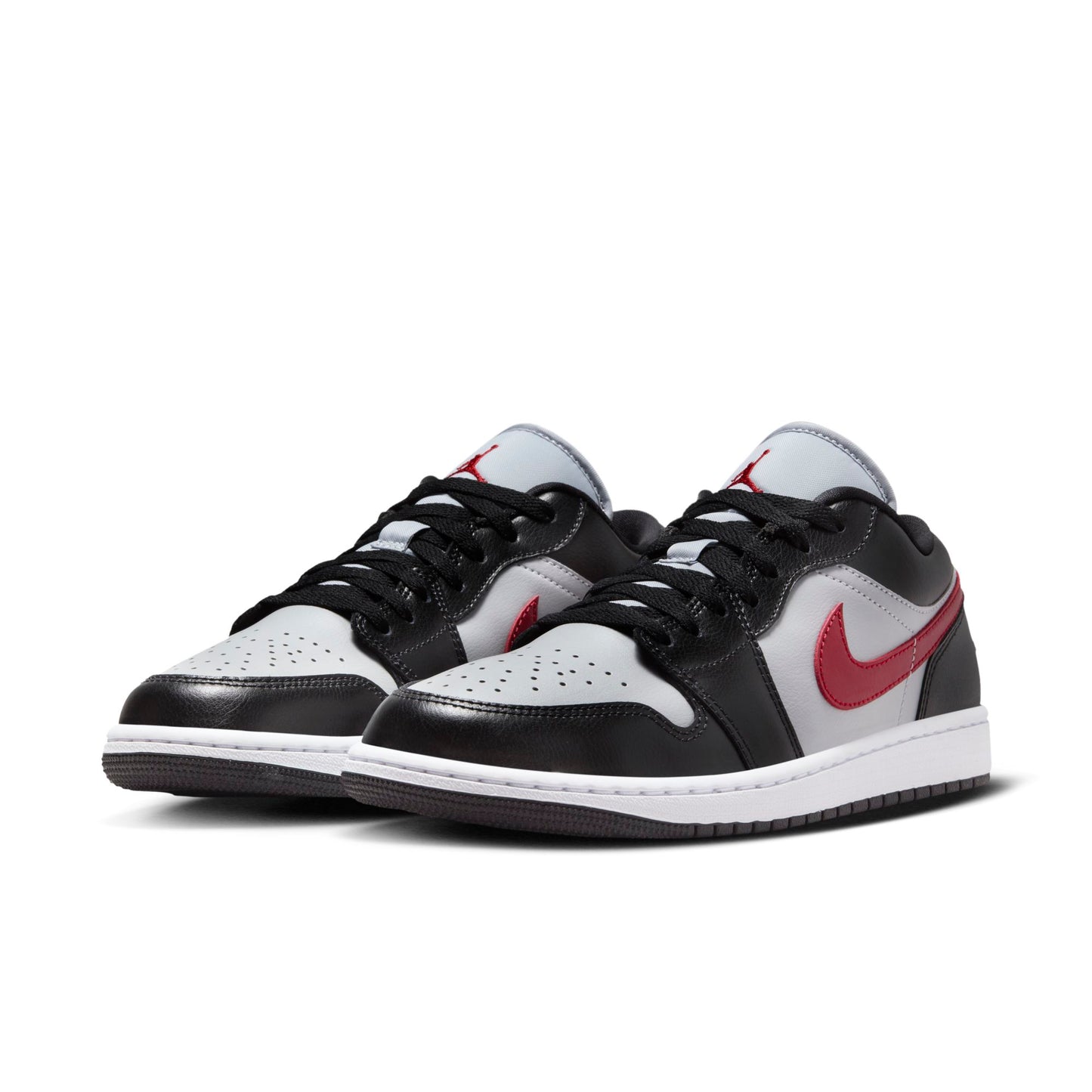 [DC0774-062] Womens Air Jordan Retro 1 Low 'Wolf Grey Gym Red' (W)