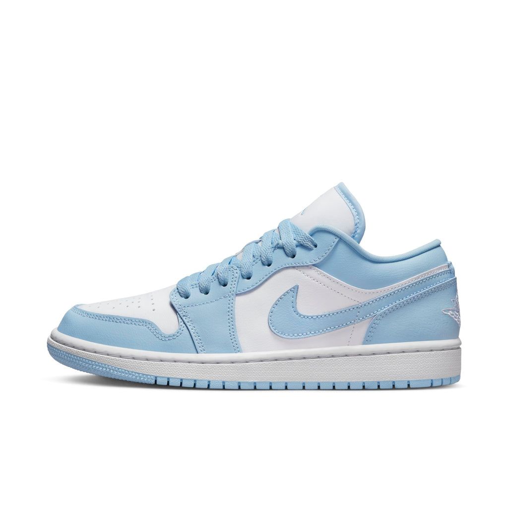[DC0774-141] Womens Nike Retro 1 Low 'White Ice Blue'