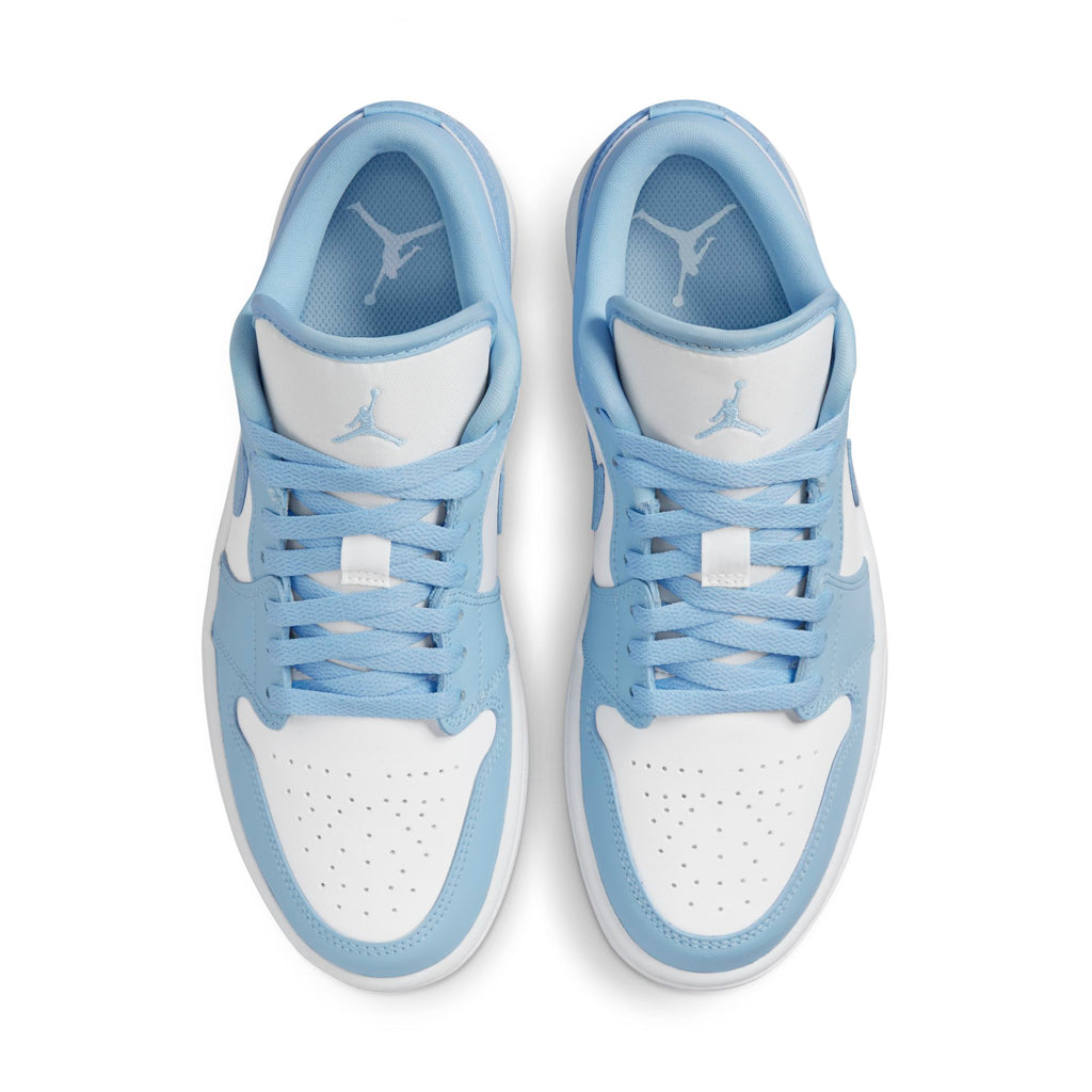 [DC0774-141] Womens Nike Retro 1 Low 'White Ice Blue'
