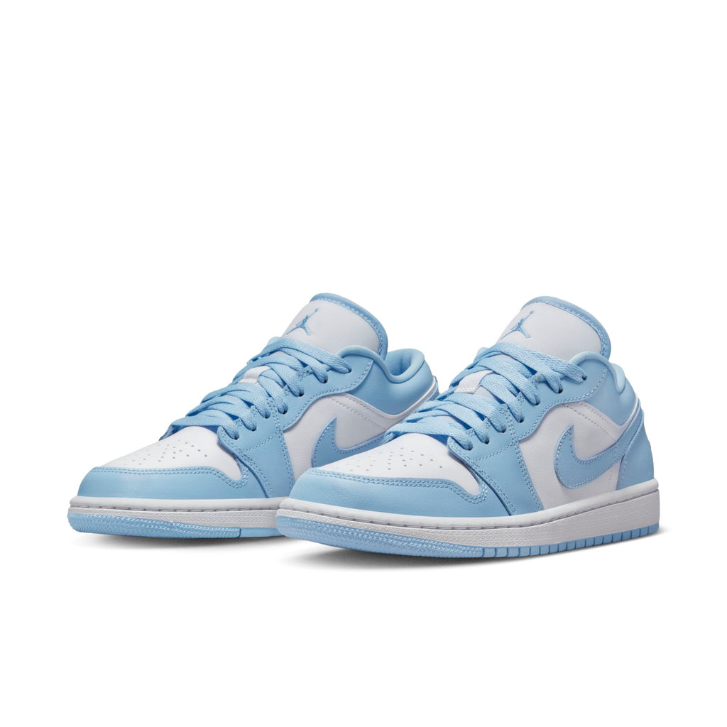 [DC0774-141] Womens Nike Retro 1 Low 'White Ice Blue'