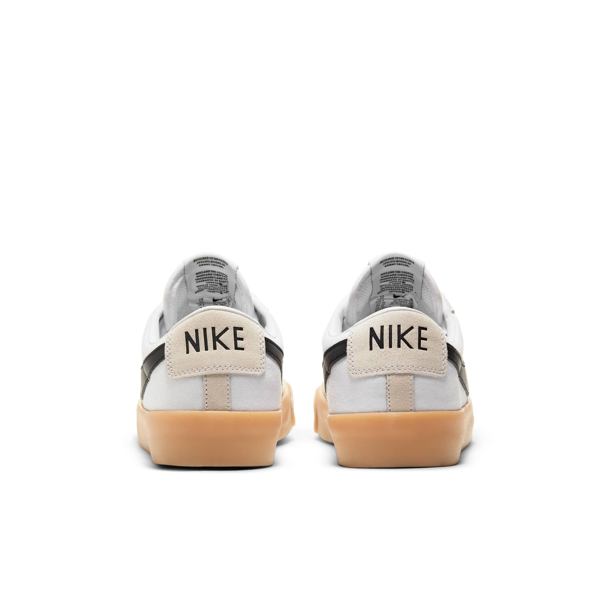 [DC7695-100] Mens NIKE ZOOM BLAZER LOW PRO GT SB 'WHITE GUM'