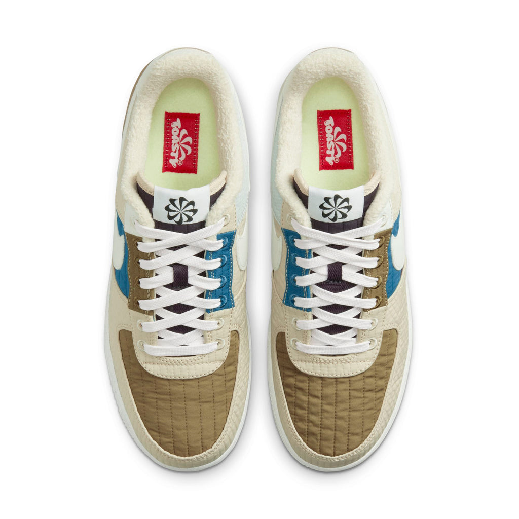 [DC8744-301] Mens Nike AIR FORCE 1 LOW '07 LX 'TOASTY BROWN KELP SAIL RATTAN CAVE PURPLE'