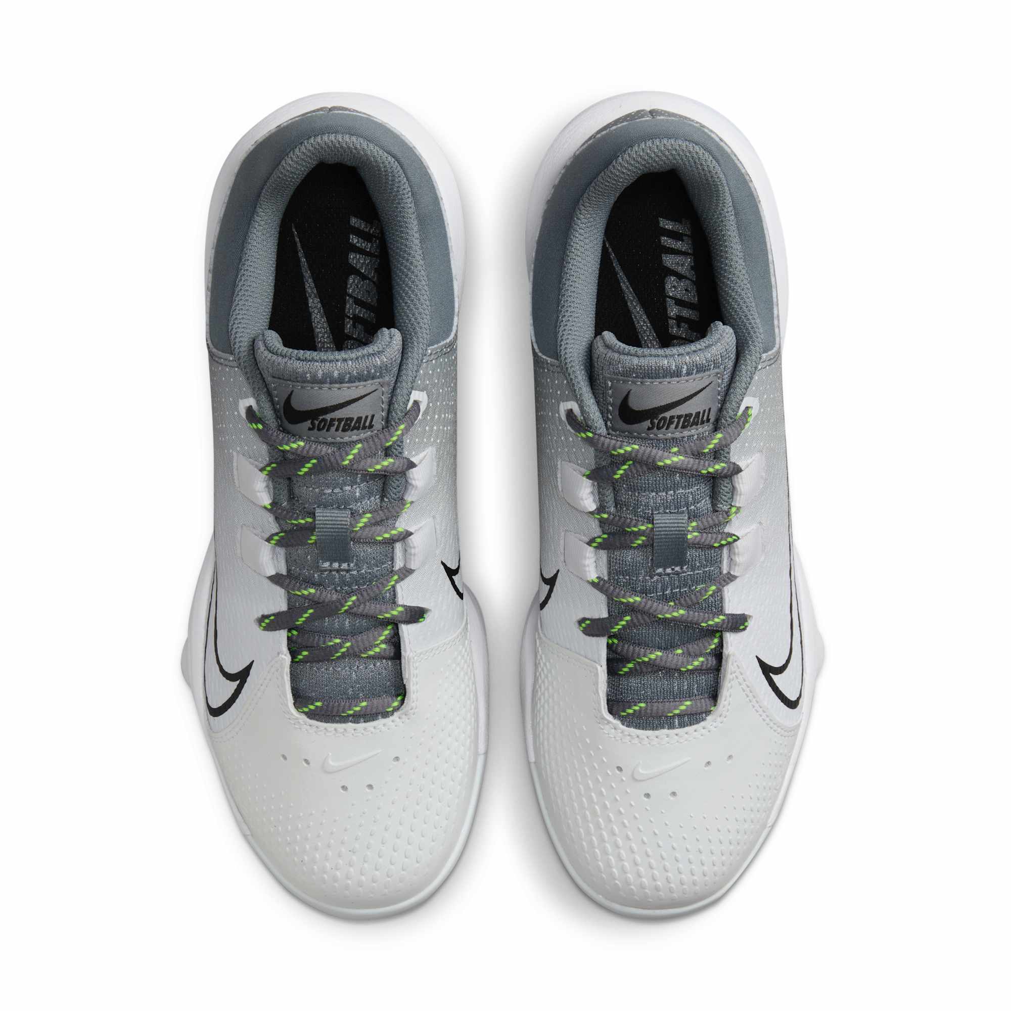 [DC8990-002] WOMENS NIKE HYPERDIAMOND 4 PRO MCS 'COOL GREY BLACK'