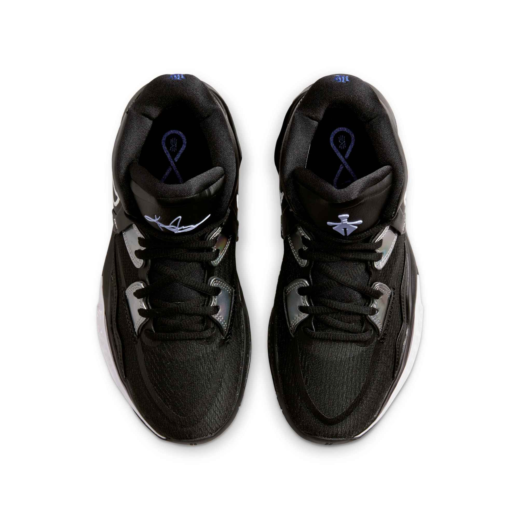 [DD0334-005] GRADE SCHOOL NIKE KYRIE INFINITY 'BLACK METALLIC SILVER'