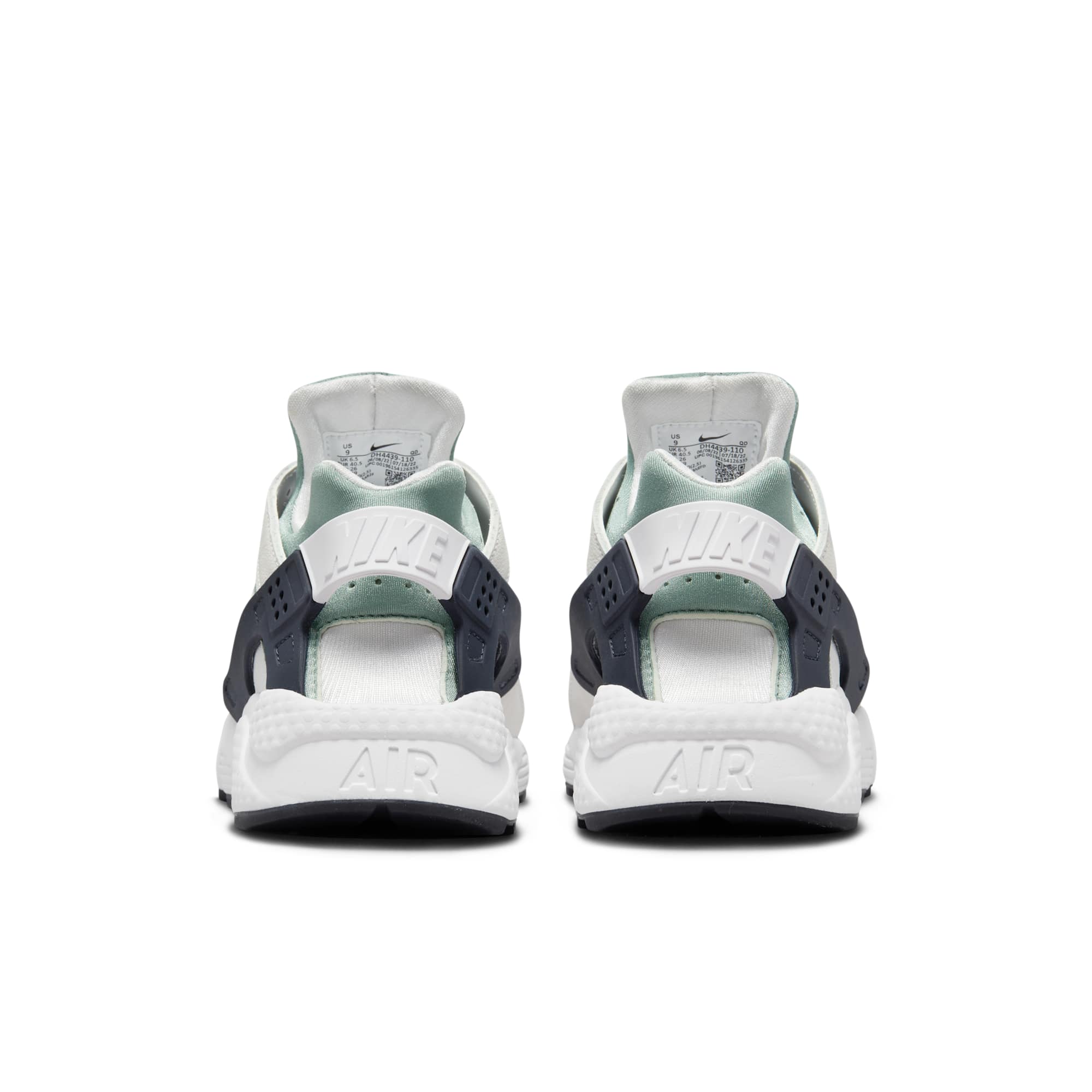 [DH4439-110] WOMENS NIKE AIR HUARACHE 'PHOTON DUST MICA GREEN'