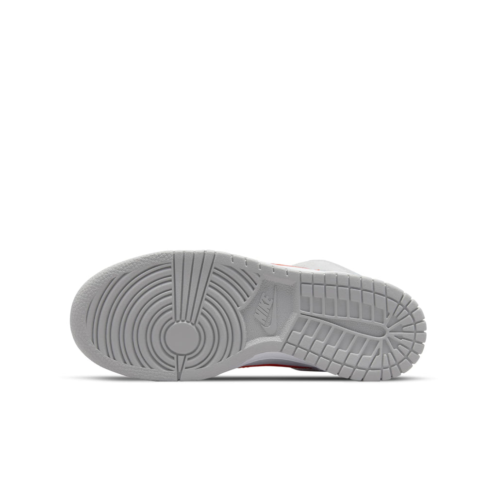 [DH9750-001] Grade School Nike DUNK HIGH 'ATHLETIC CLUB GREY RED (GS)'