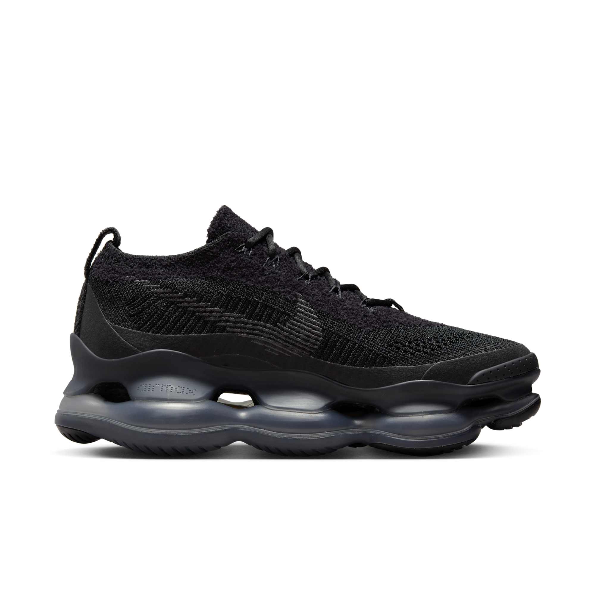 [DJ4702-002] WOMENS NIKE AIR MAX SCORPION FK 'TRIPLE BLACK'