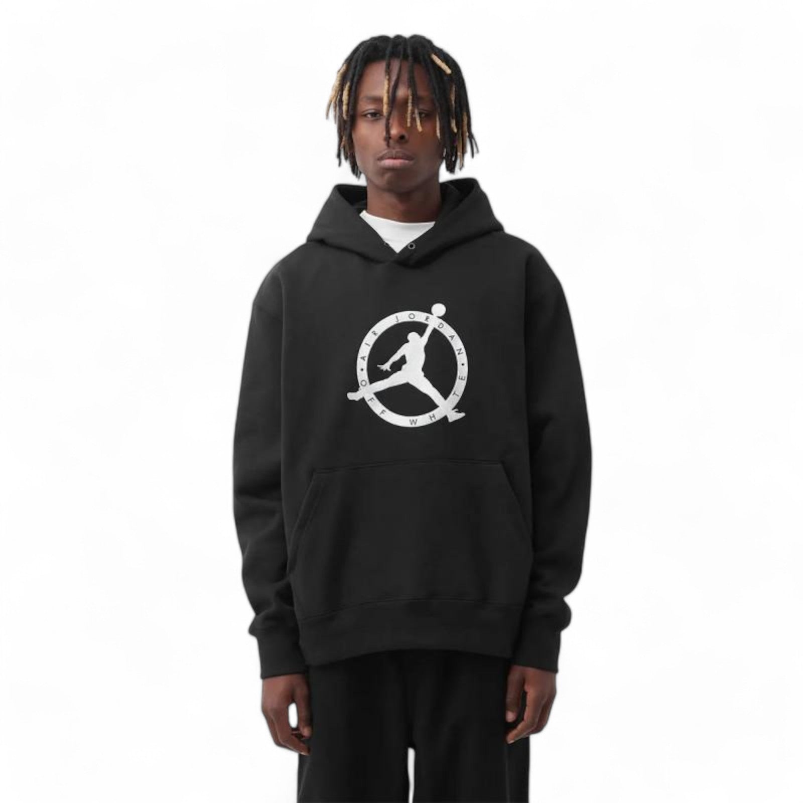 [DM0059-010] MENS AIR JORDAN X OFF-WHITE HOODIE