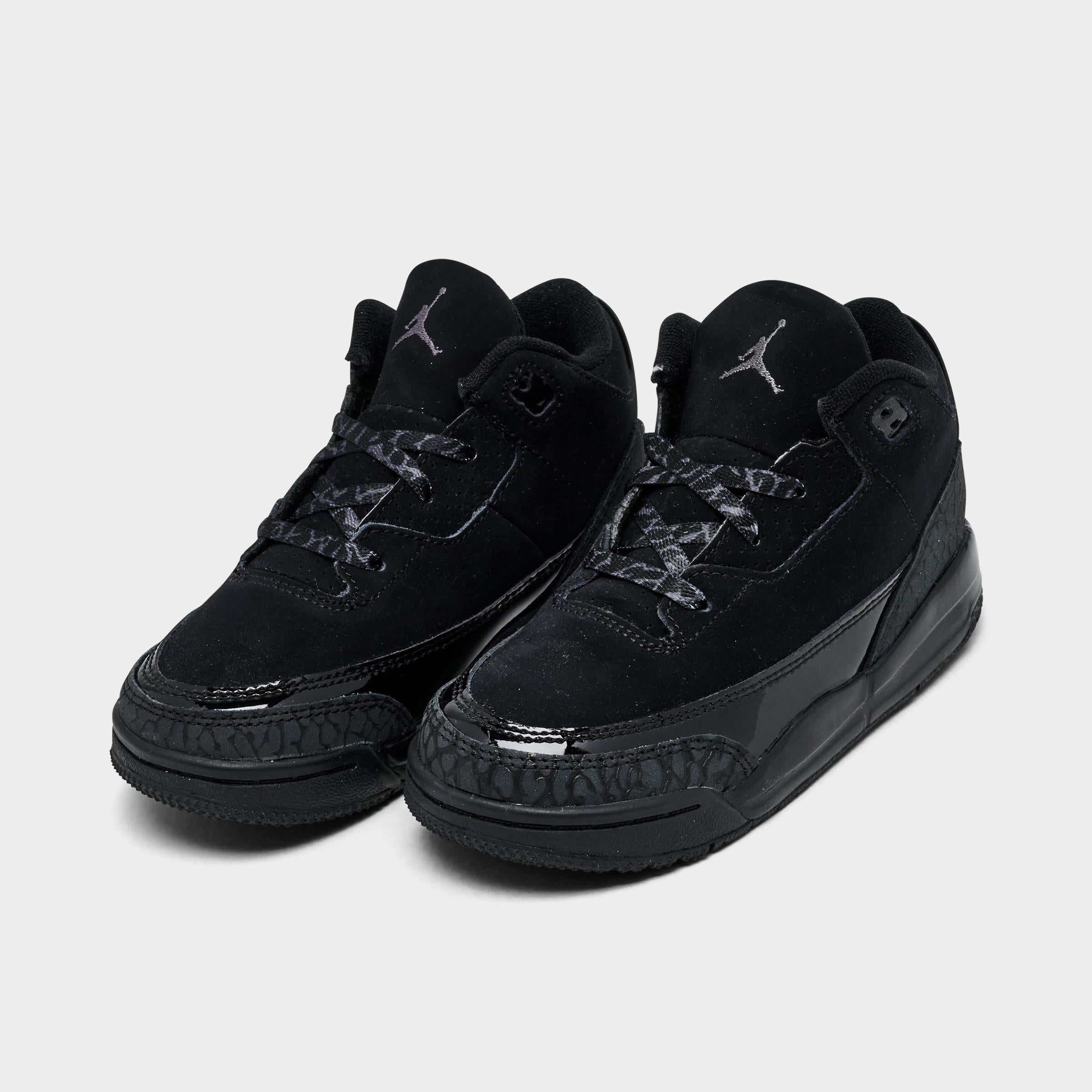 [DM0968-001] TODDLERS AIR JORDAN RETRO 3 'BLACK CAT (2025) (TD)'