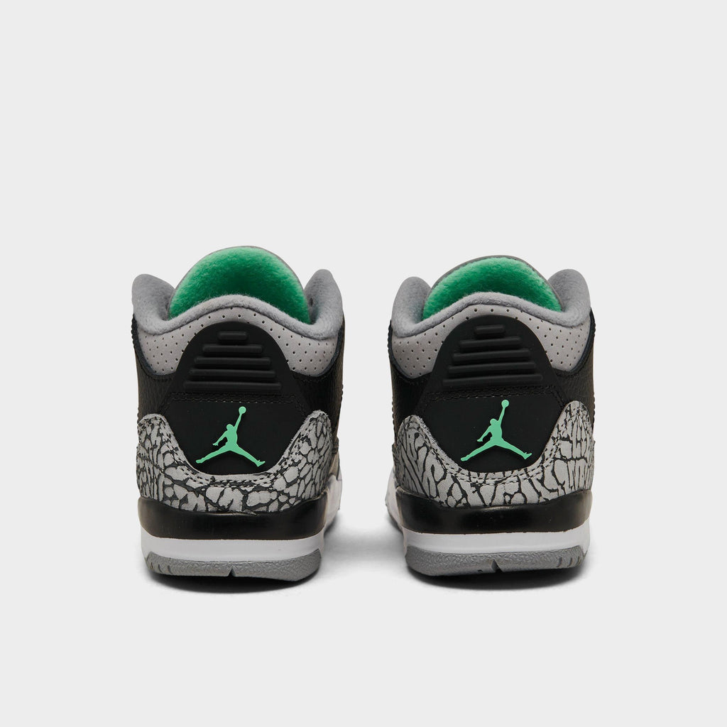 [DM0968-031] TODDLERS AIR JORDAN RETRO 3 'GREEN GLOW (TD)'