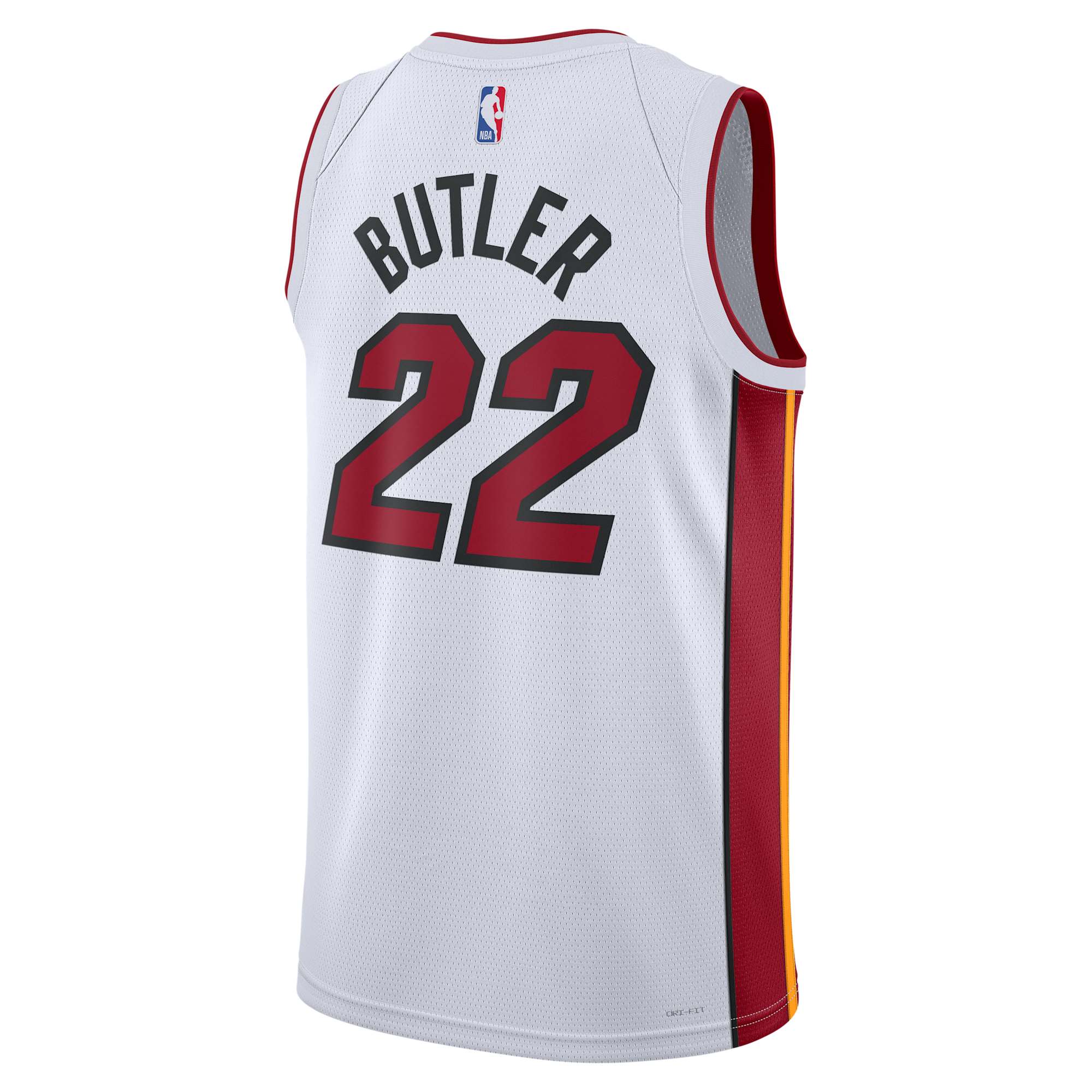 [DN2083-100] MENS NIKE NBA HEAT 'BUTLER 22' ASSOCIATION EDITION 22/23 SWINGMAN JERSEY
