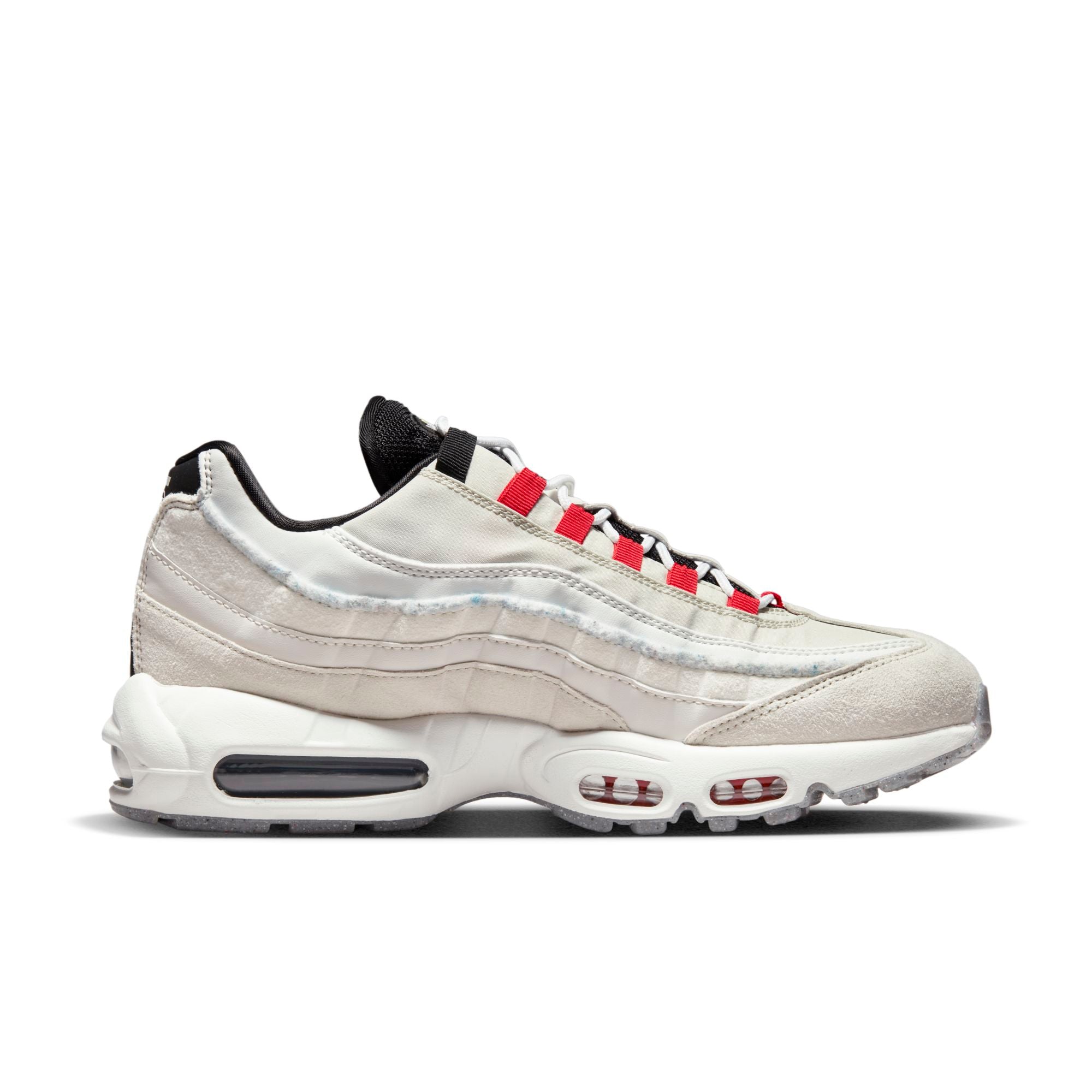 [DQ0268-002] Mens Nike AIR MAX 95 'LIGHT BONE HABANERO RED'