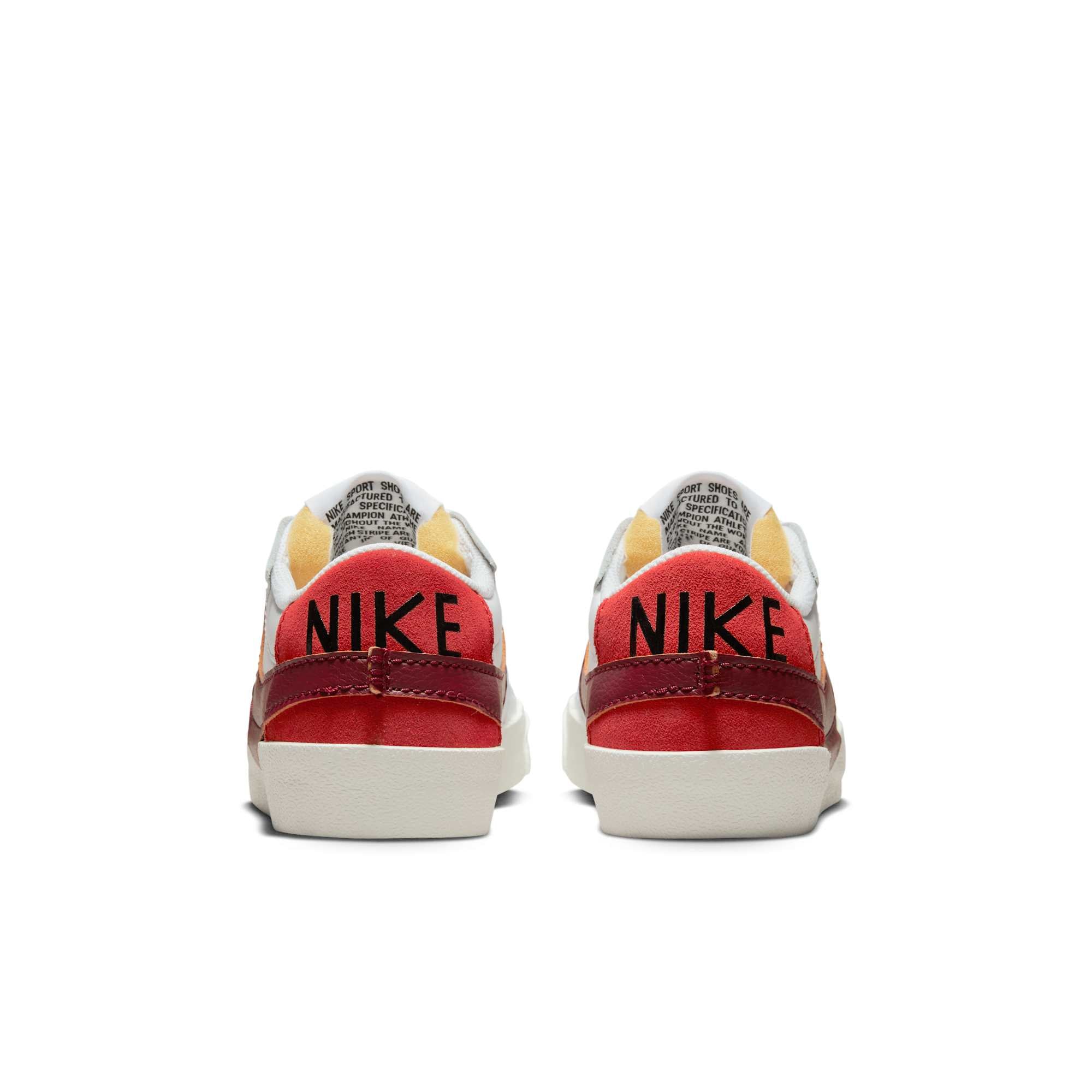 [DQ1470-104] WOMENS NIKE BLAZER LOW 77 JUMBO 'DARK BEETROOT CINNABAR'
