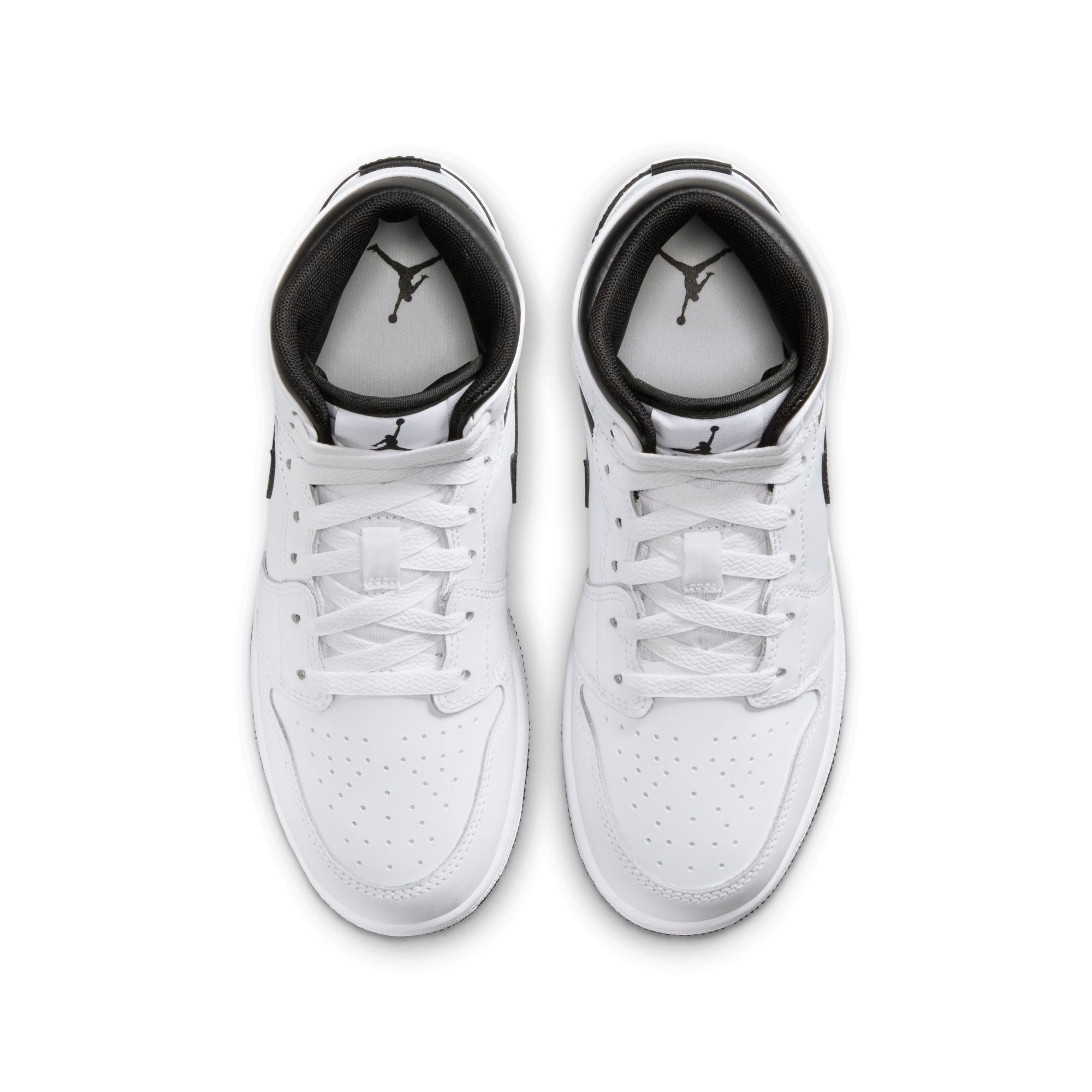 [DQ8423-132] Grade School Air Jordan RETRO 1 MID REVERSE PANDA