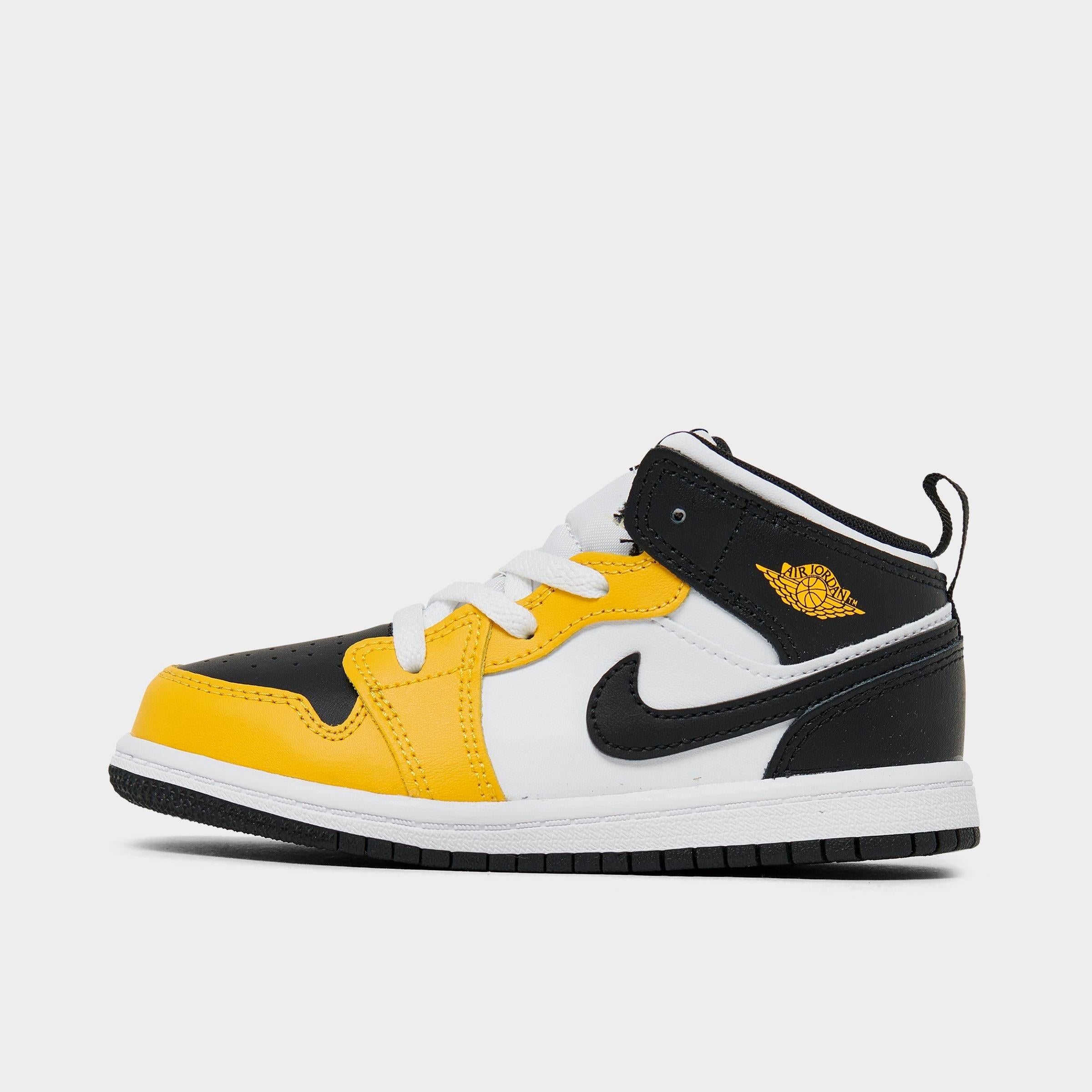 [DQ8425-701] TODDLERS AIR JORDAN RETRO 1 MID 'YELLOW OCHRE (TD)'