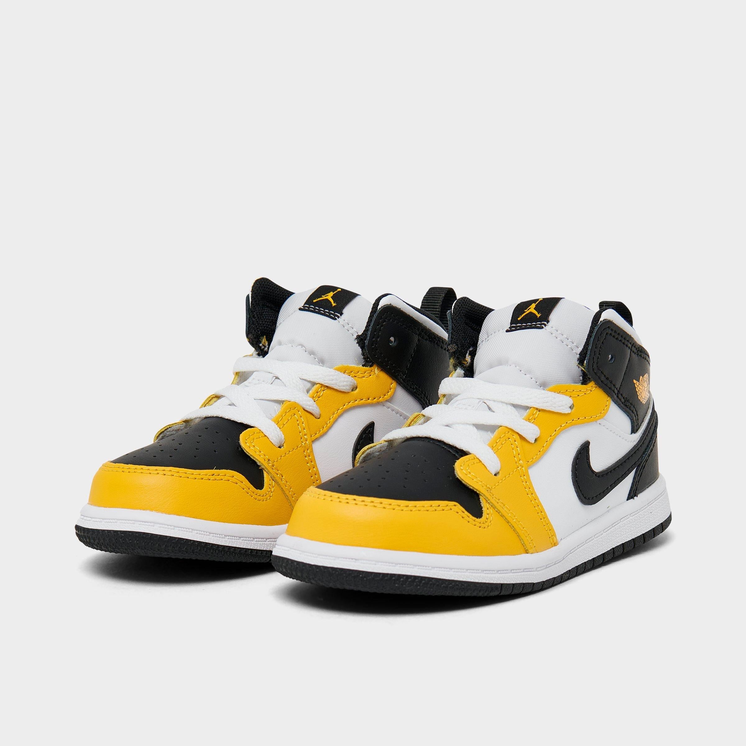 [DQ8425-701] TODDLERS AIR JORDAN RETRO 1 MID 'YELLOW OCHRE (TD)'
